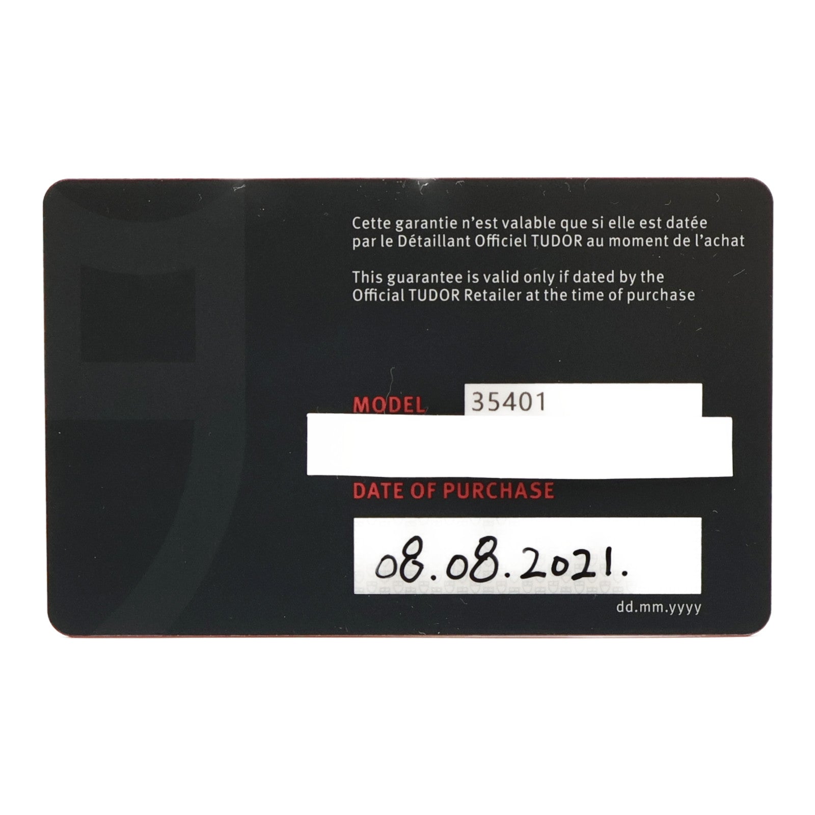 TUDOR Clair De Rose 35401