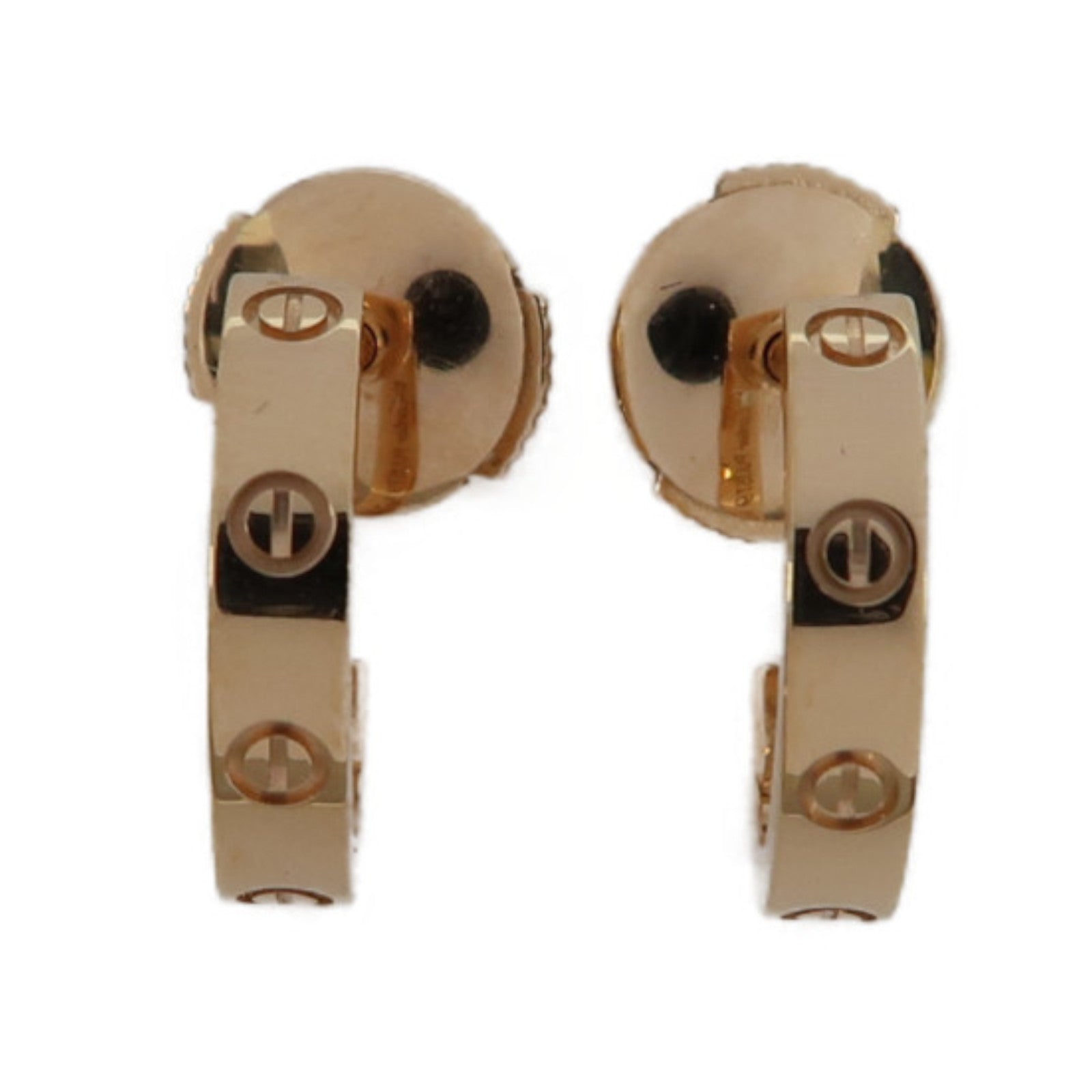CARTIER 18K玫瑰金Love  Earrings耳環