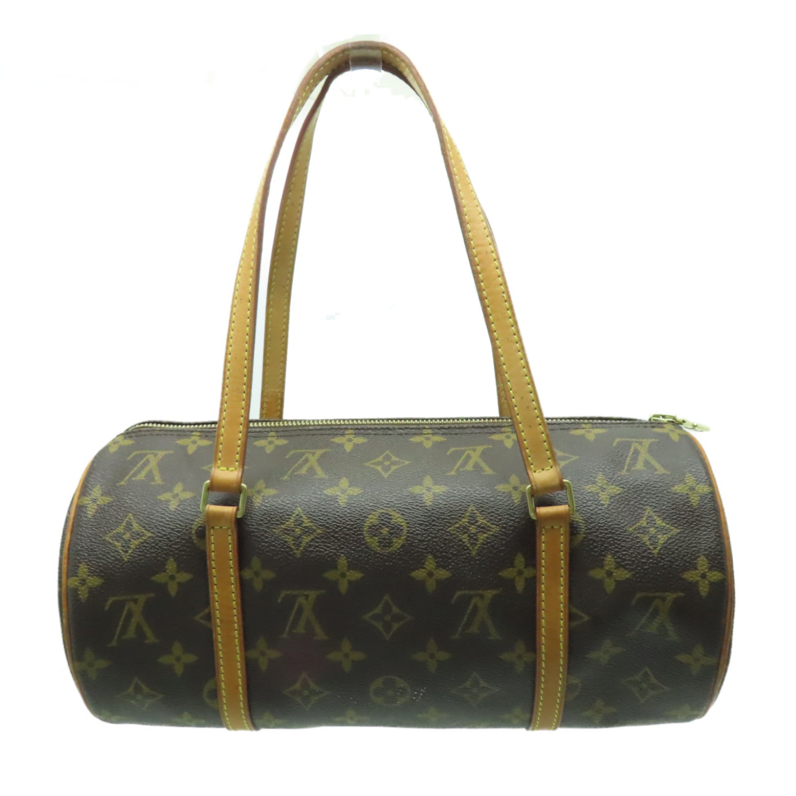 LOUIS VUITTON 【清倉大減價】Monogram Papillon GM金扣肩背袋啡色