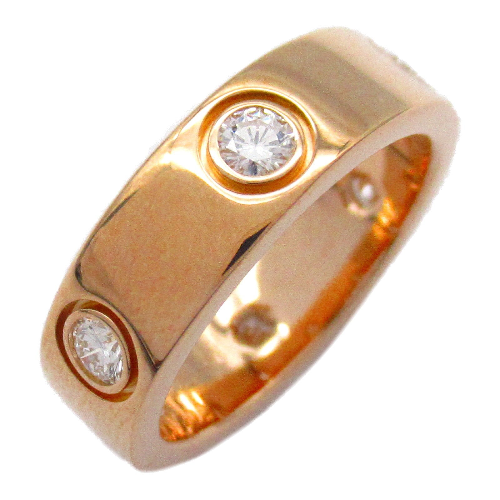 CARTIER 【激減優惠】18K玫瑰金Love Diamond 150th Anniversary Limited戒指Cartier#50
