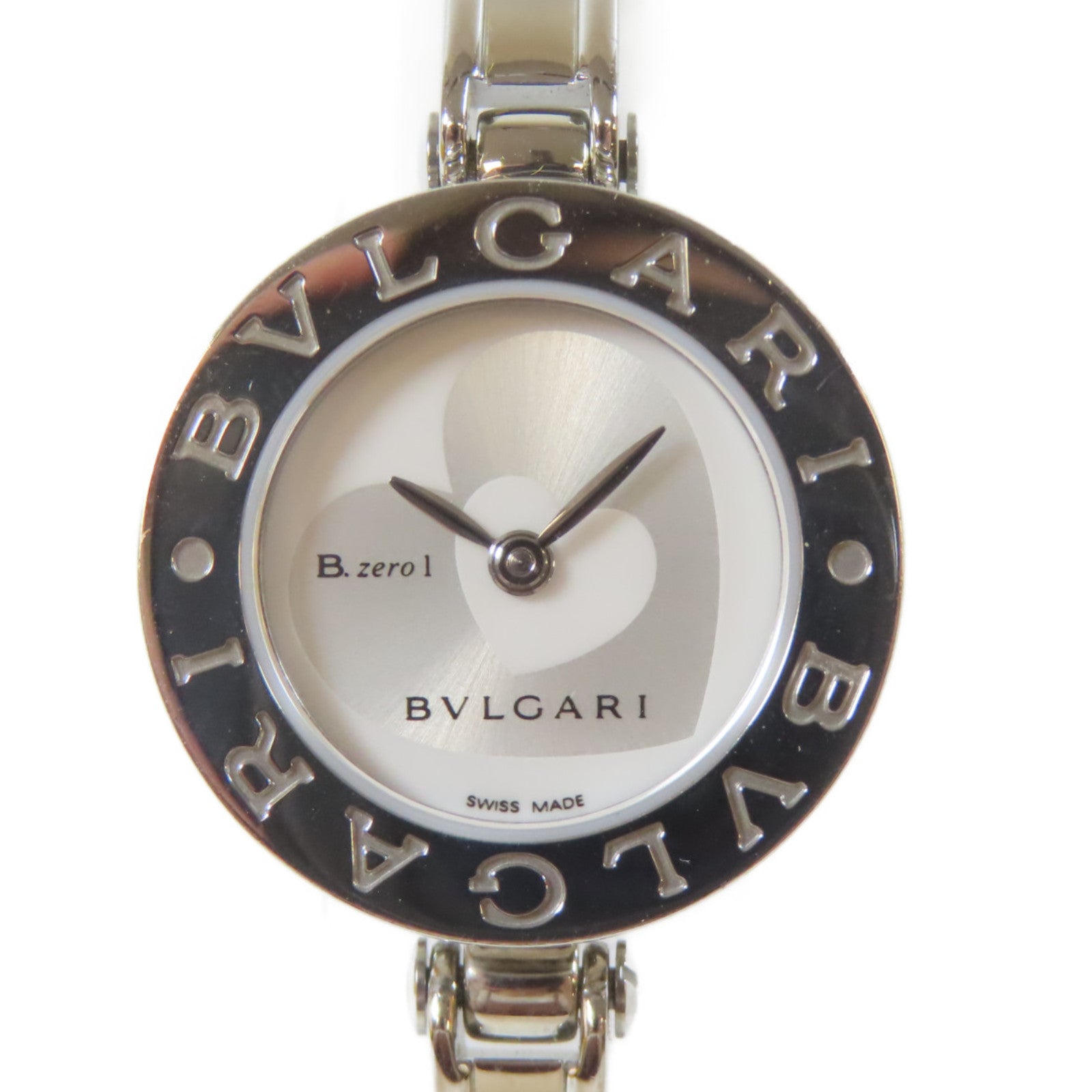 BVLGARI B-zero1不鏽鋼手錶石英機芯銀色