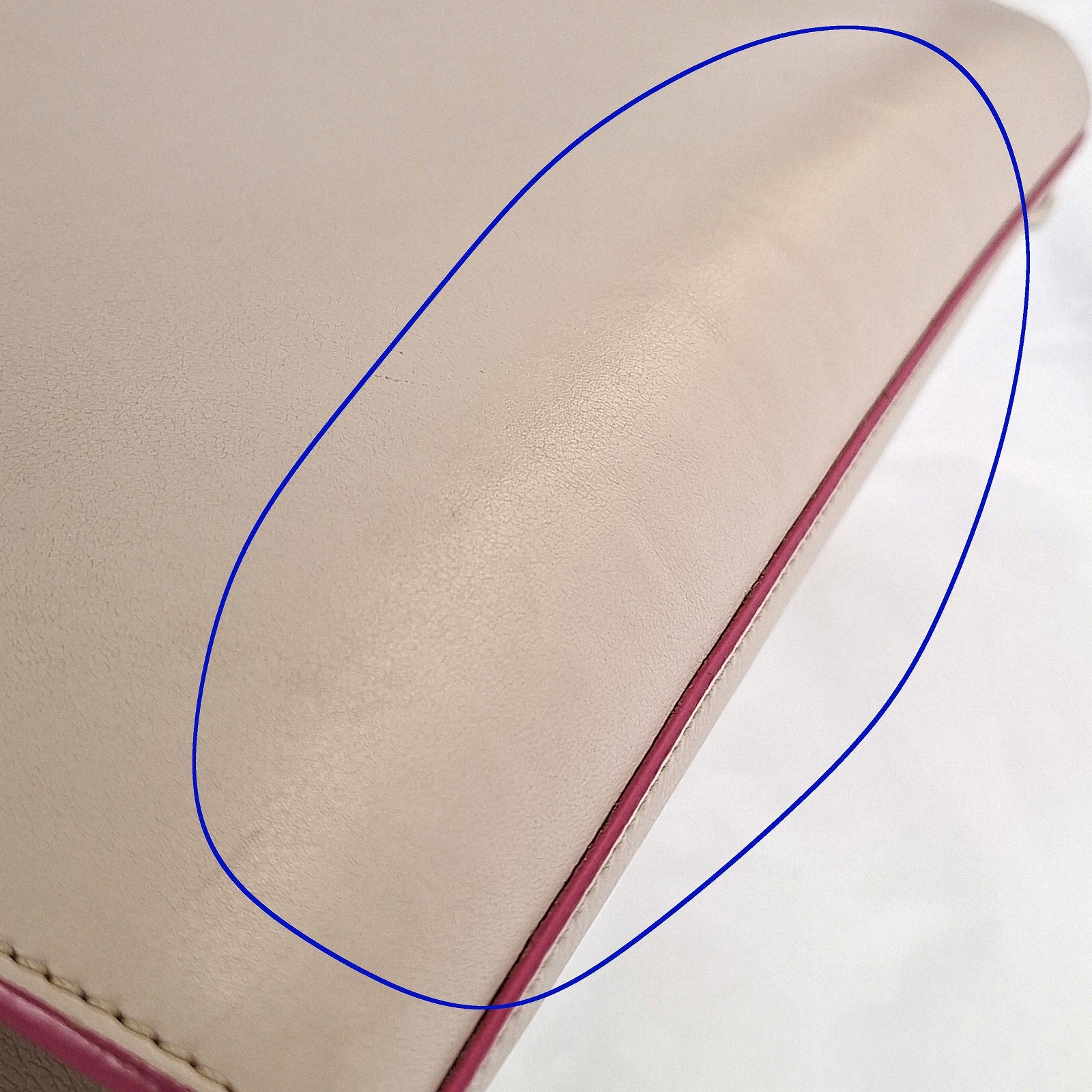 FENDI SHW Handbag 8BH279 Calfskin Leather Grey