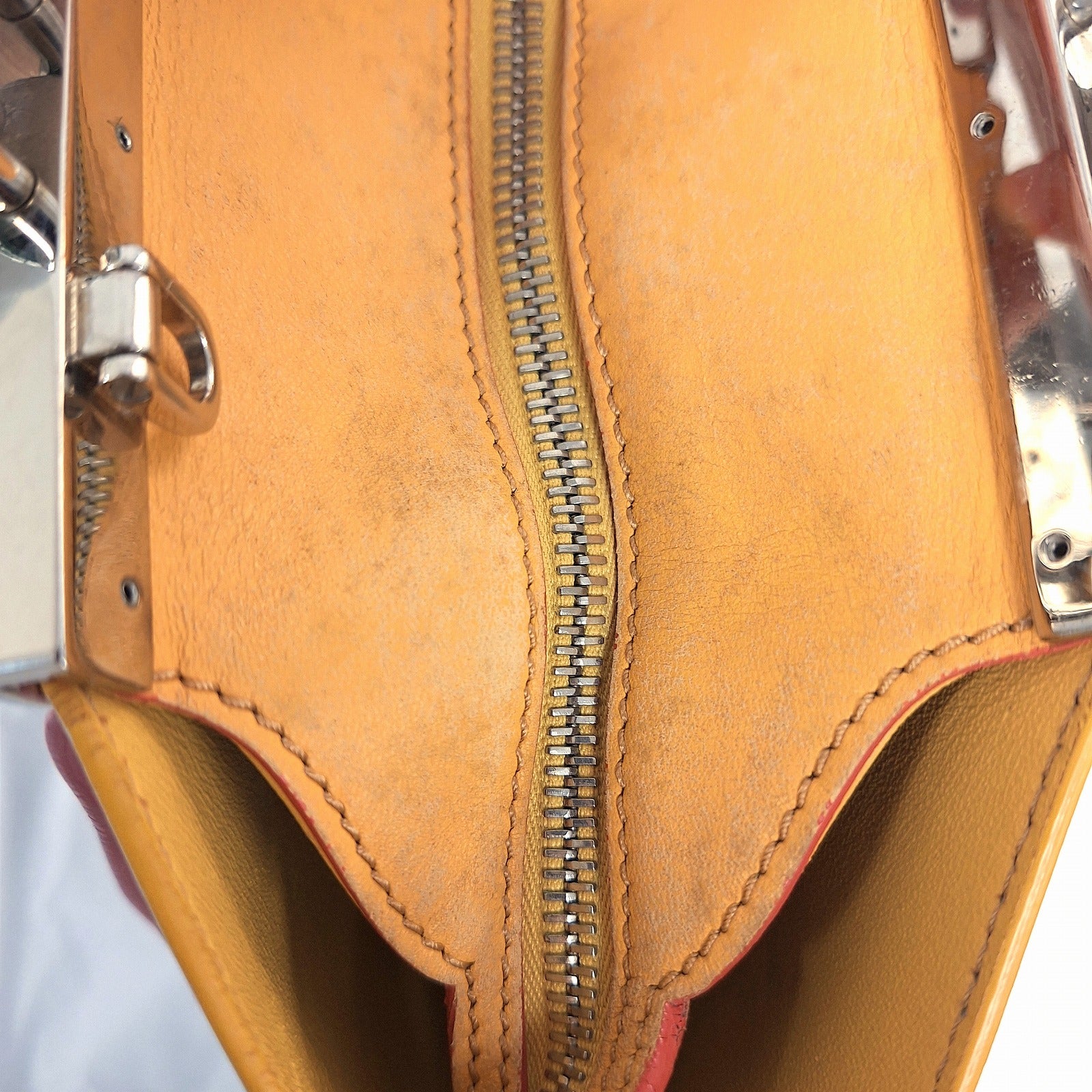 FENDI SHW Handbag 8BH279 Calfskin Leather Grey