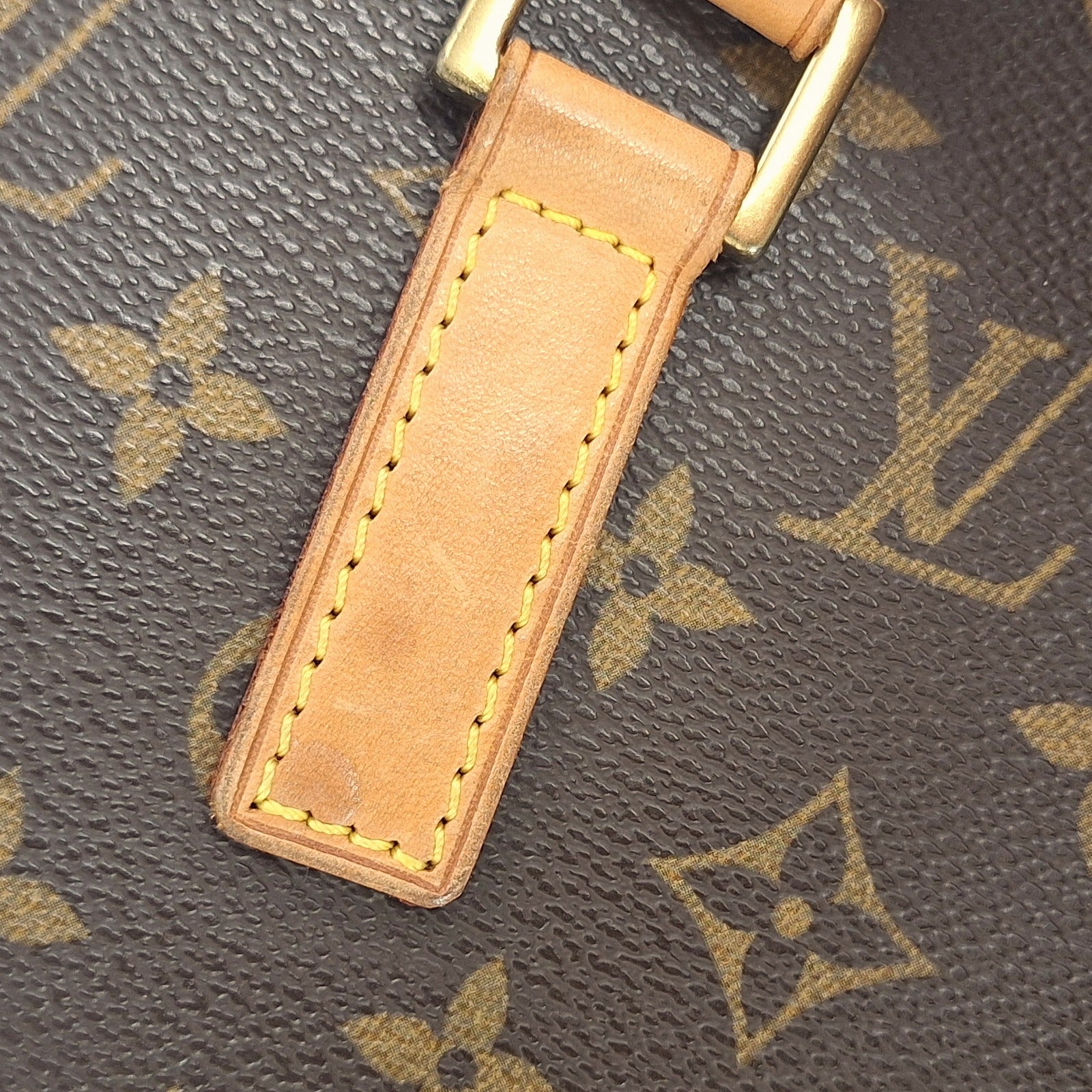 LOUIS VUITTON Monogram Vavin GM金扣肩背袋/手挽袋棕色