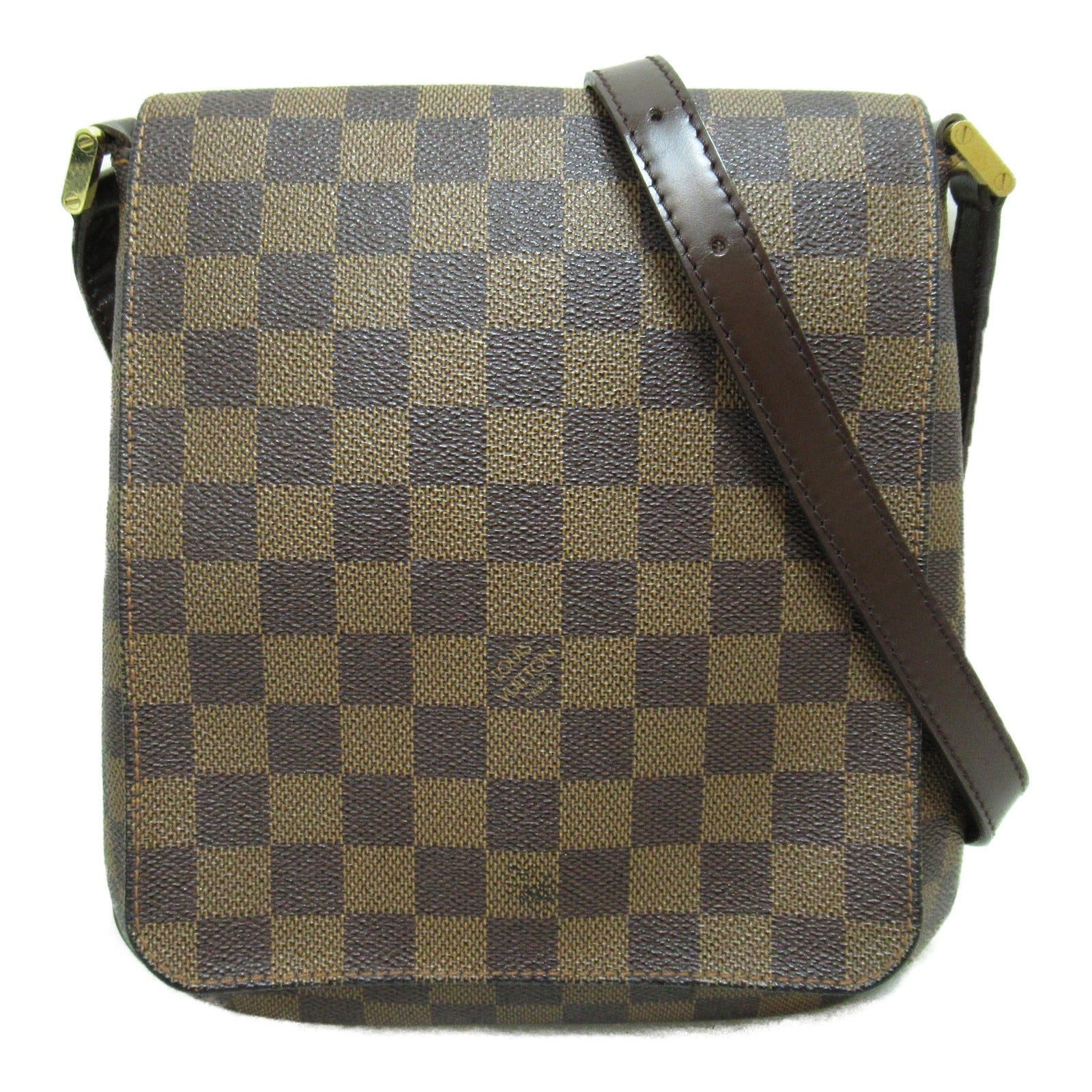 LOUIS VUITTON 【清倉大減價】Damier Musette Salsa Long肩背袋啡色