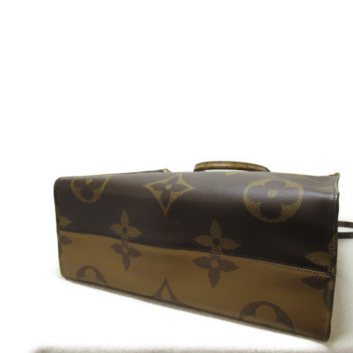 LOUIS VUITTON 【激減優惠】Monogram Giant OntheGo GM金扣手挽肩背兩用袋啡色