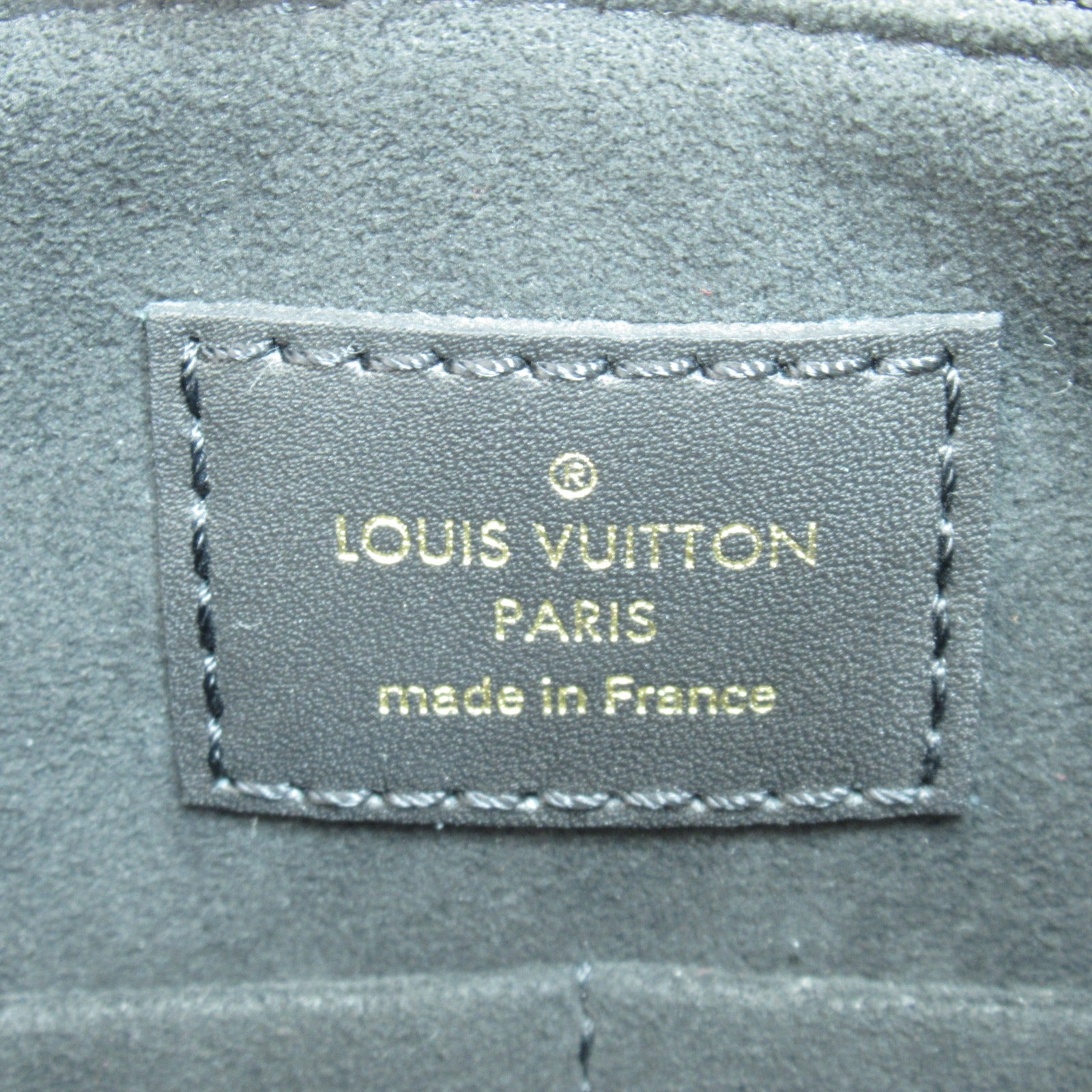 LOUIS VUITTON Monogram Soufflot MM金扣手挽肩背兩用袋啡色/黑色