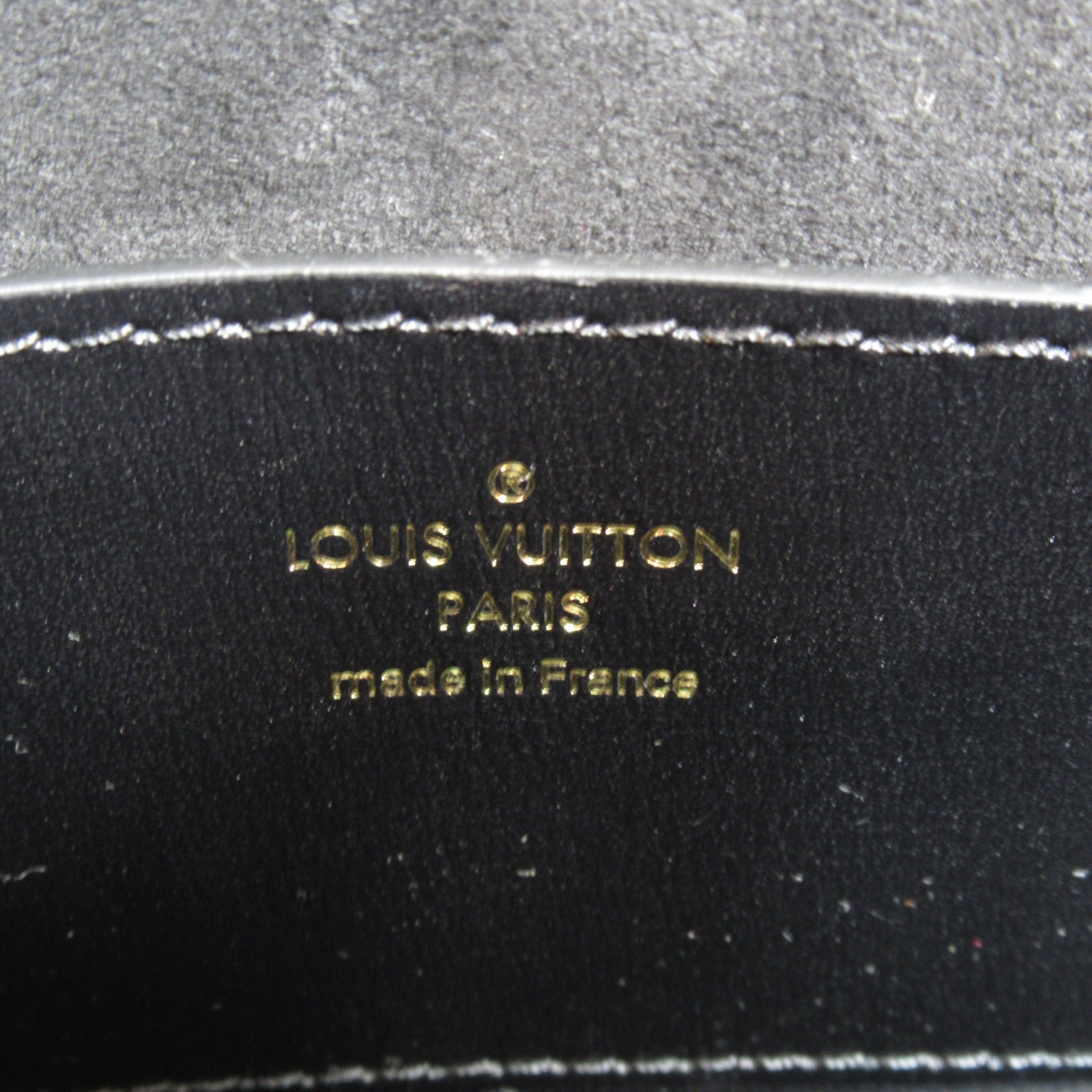 LOUIS VUITTON Monogram Reverse Twisted MM Chain Shoulder Bag銀扣肩背袋黑色/啡色/黄色