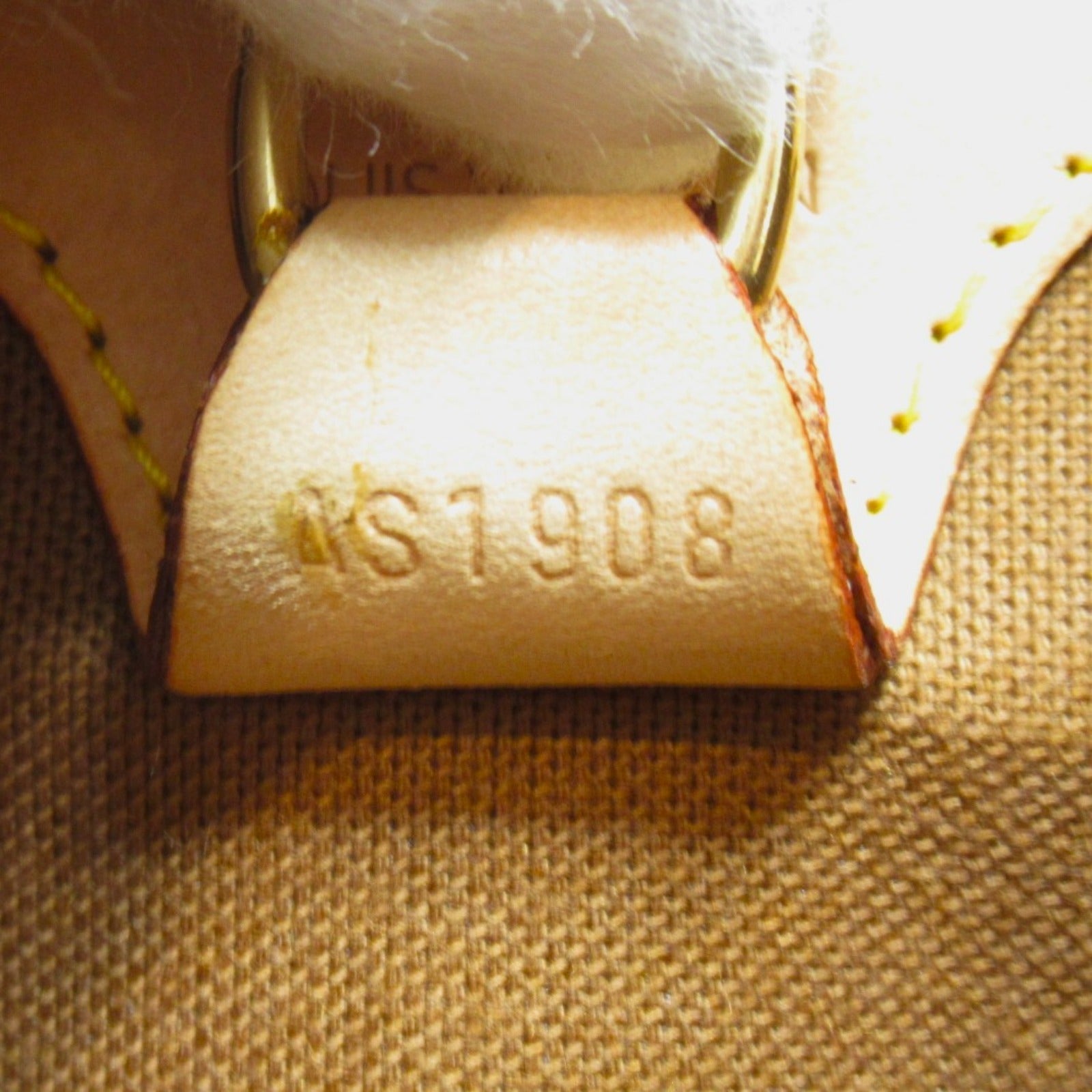 LOUIS VUITTON Monogram Ellipse MM金扣手挽袋啡色