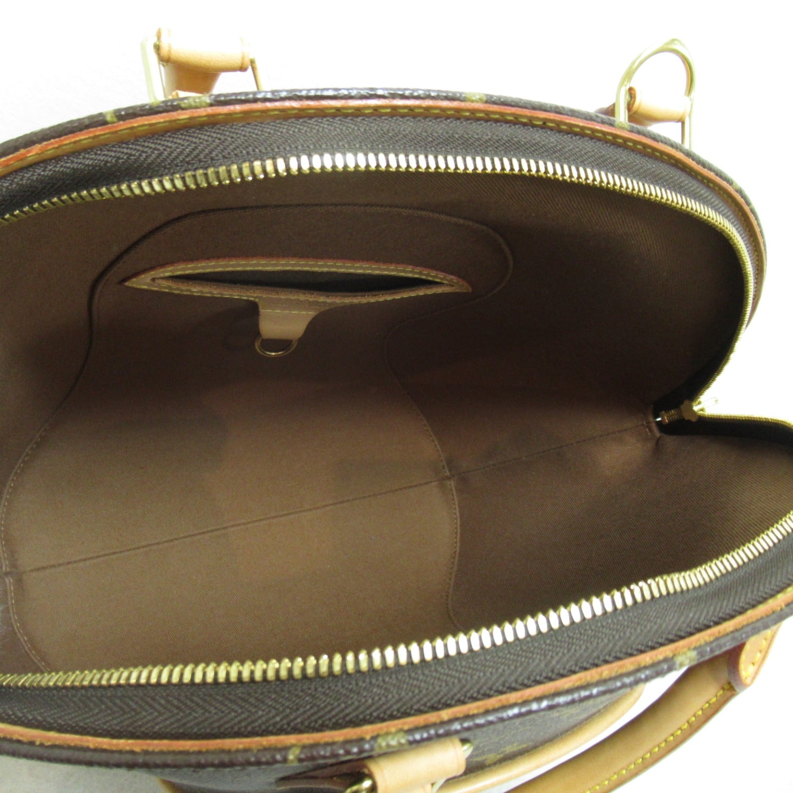LOUIS VUITTON Monogram Ellipse MM金扣手挽袋啡色