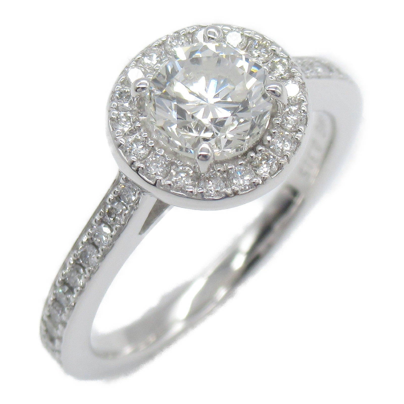 JEWELRY 【激減優惠】18K白金Diamond Ring 1.013ct/0.315ct鑽石戒指US#6.25