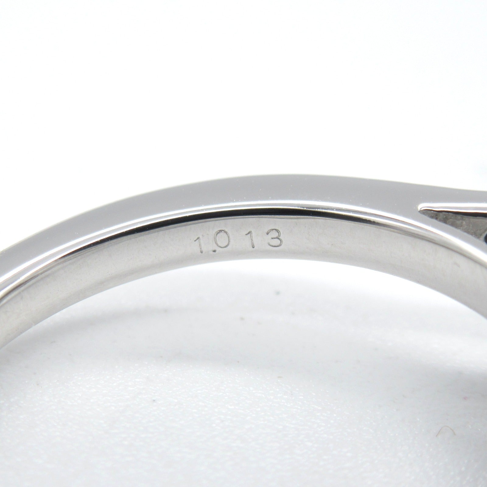 JEWELRY 【激減優惠】18K白金Diamond Ring 1.013ct/0.315ct鑽石戒指US#6.25