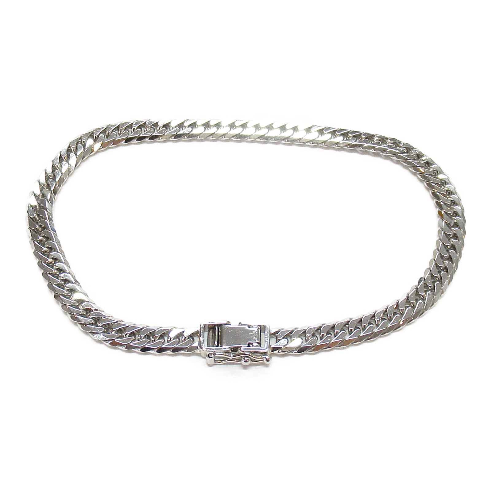 JEWELRY PT850铂金Curb chain anklet