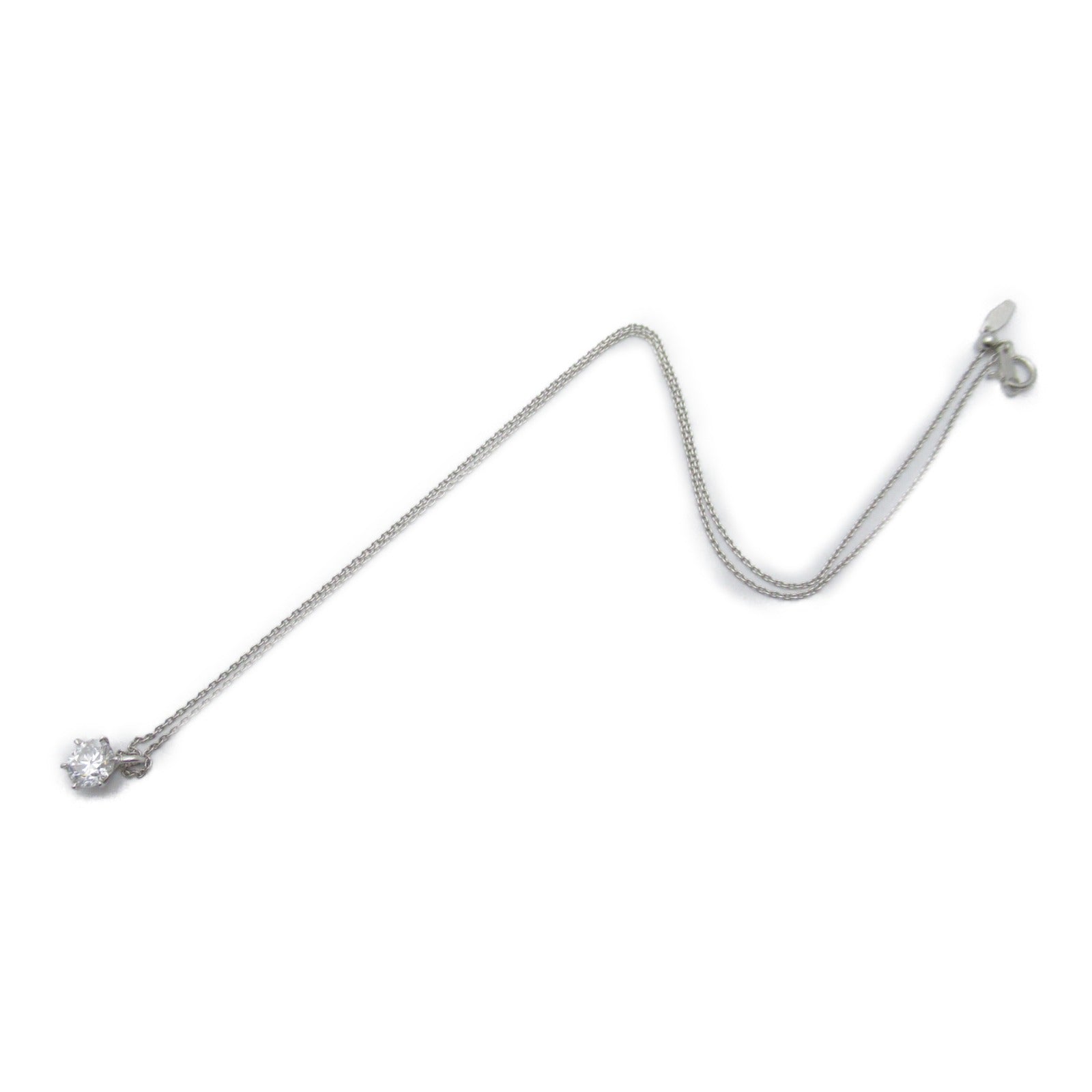 JEWELRY 【激減優惠】PT900/PT850鉑金Diamond Necklace 1.379ct鑽石項鍊