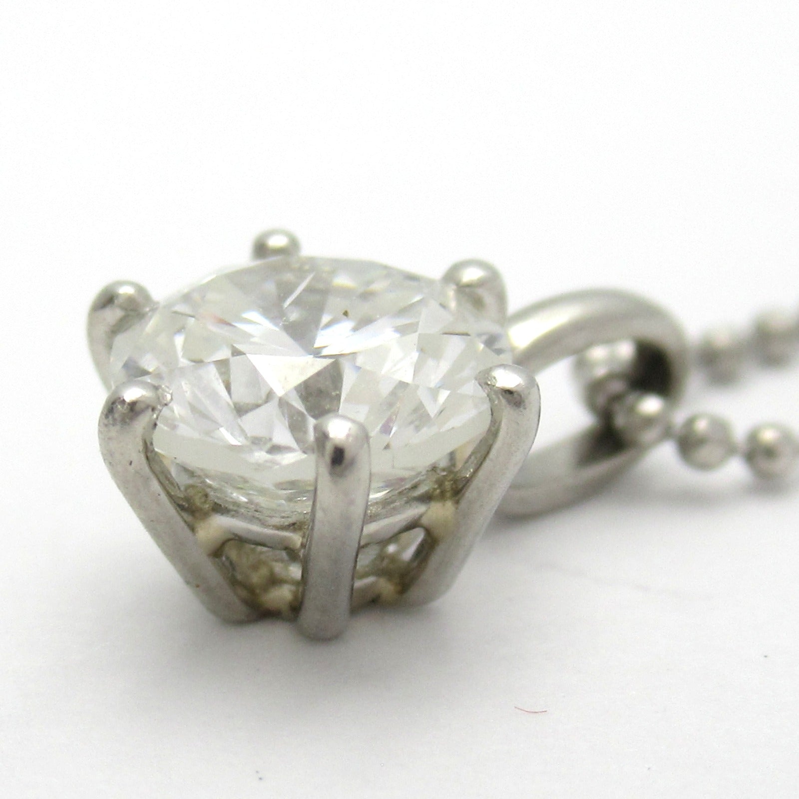 JEWELRY 【激減優惠】PT850/PT900鉑金Diamond Necklace 1.013ct鑽石項鍊