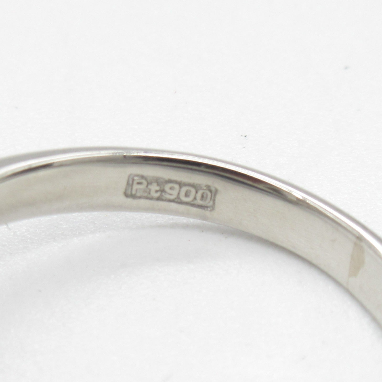 JEWELRY 【激減優惠】PT900白金Diamond Ring1.086ct/0.37ct鑽石戒指US#4.5