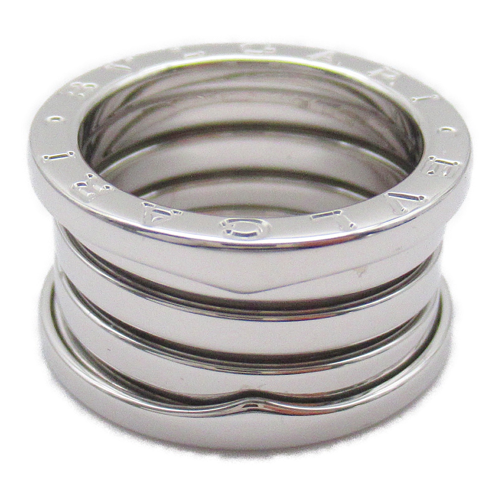 BVLGARI 【激減優惠】18K白金B-zero1 Four-Band戒指BVLGARI#51/US#5.25