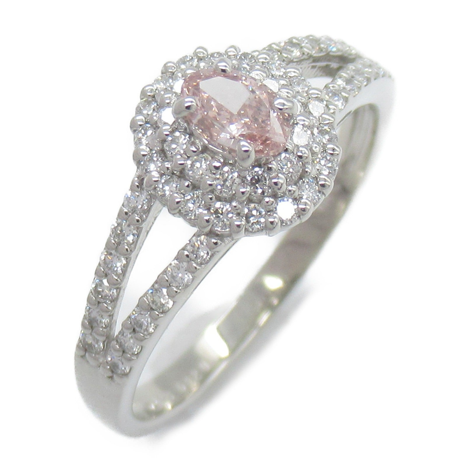 JEWELRY 【激減優惠】PT900鉑金Diamond Ring 0.235ct鑽石戒指US#6