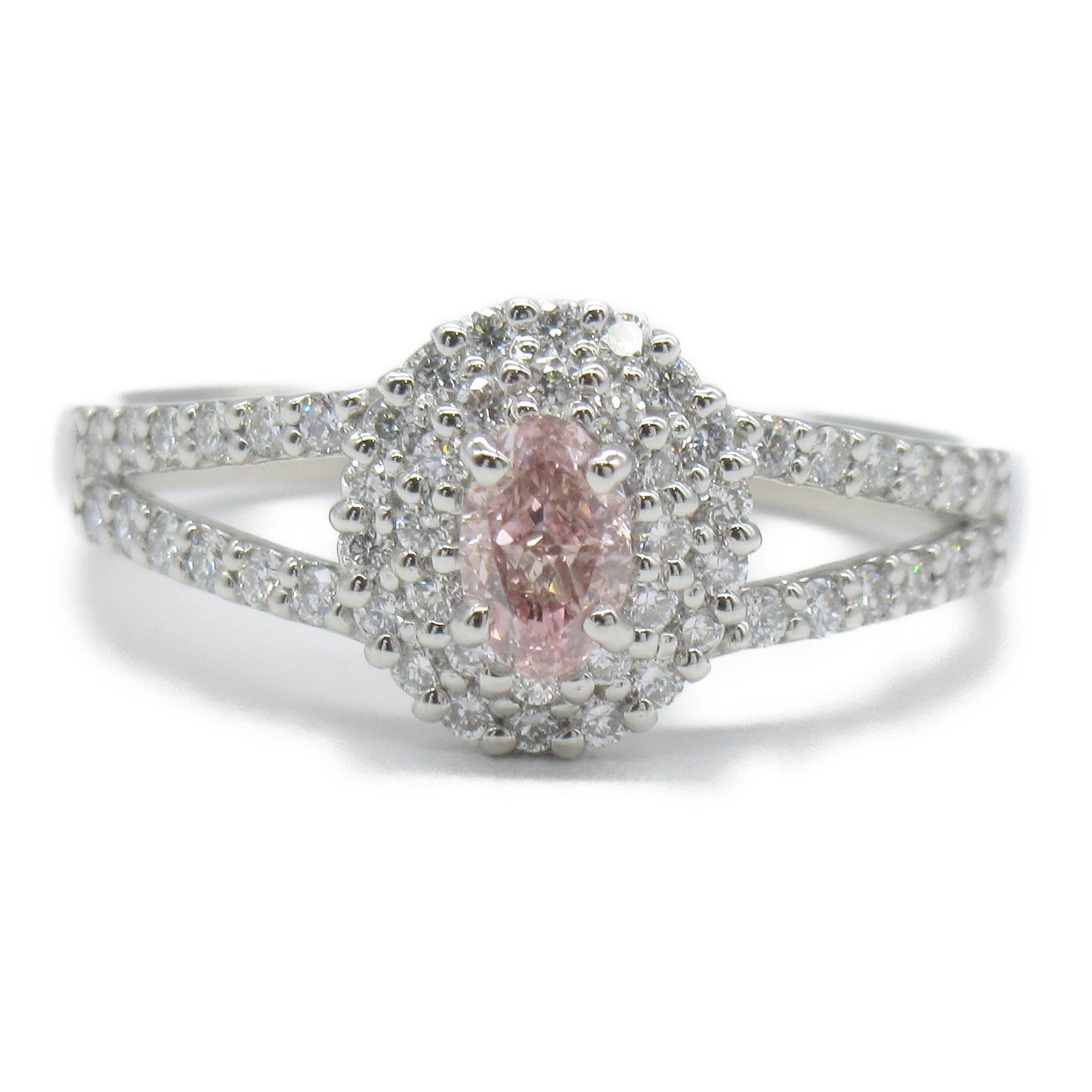 JEWELRY 【激減優惠】PT900鉑金Diamond Ring 0.235ct鑽石戒指US#6