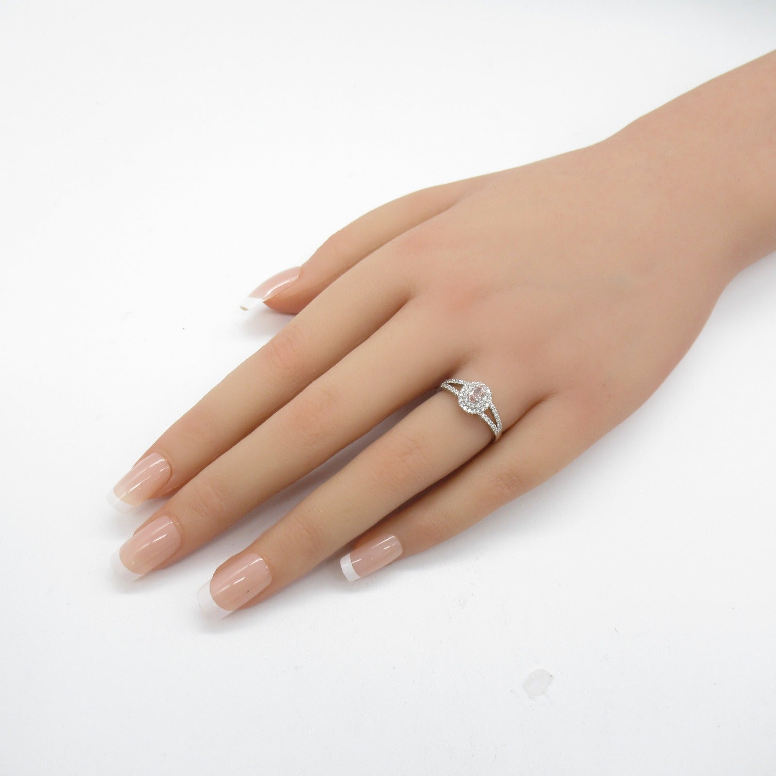 JEWELRY 【激減優惠】PT900鉑金Diamond Ring 0.235ct鑽石戒指US#6