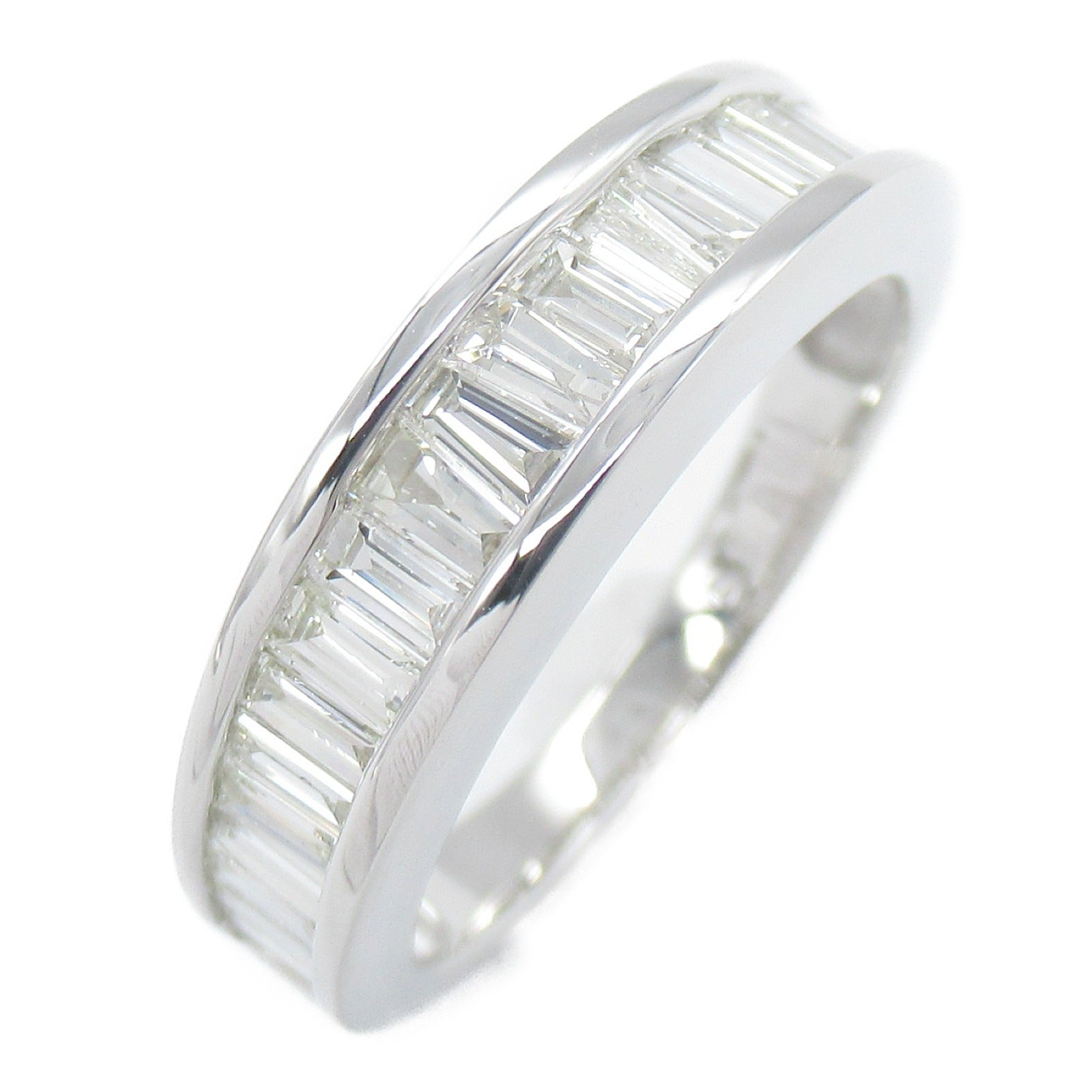 JEWELRY 【激減優惠】14K白金Diamond Ring 1.38ct鑽石戒指US#7