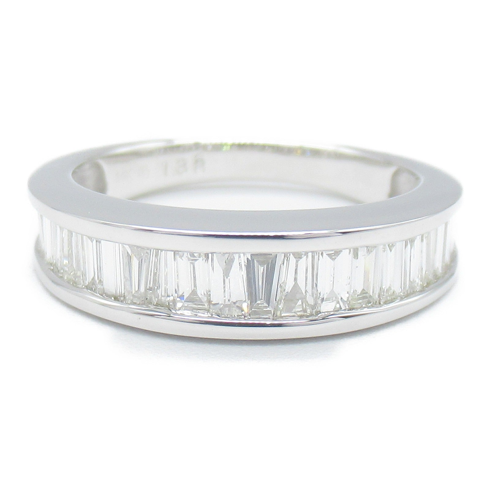 JEWELRY 【激減優惠】14K白金Diamond Ring 1.38ct鑽石戒指US#7