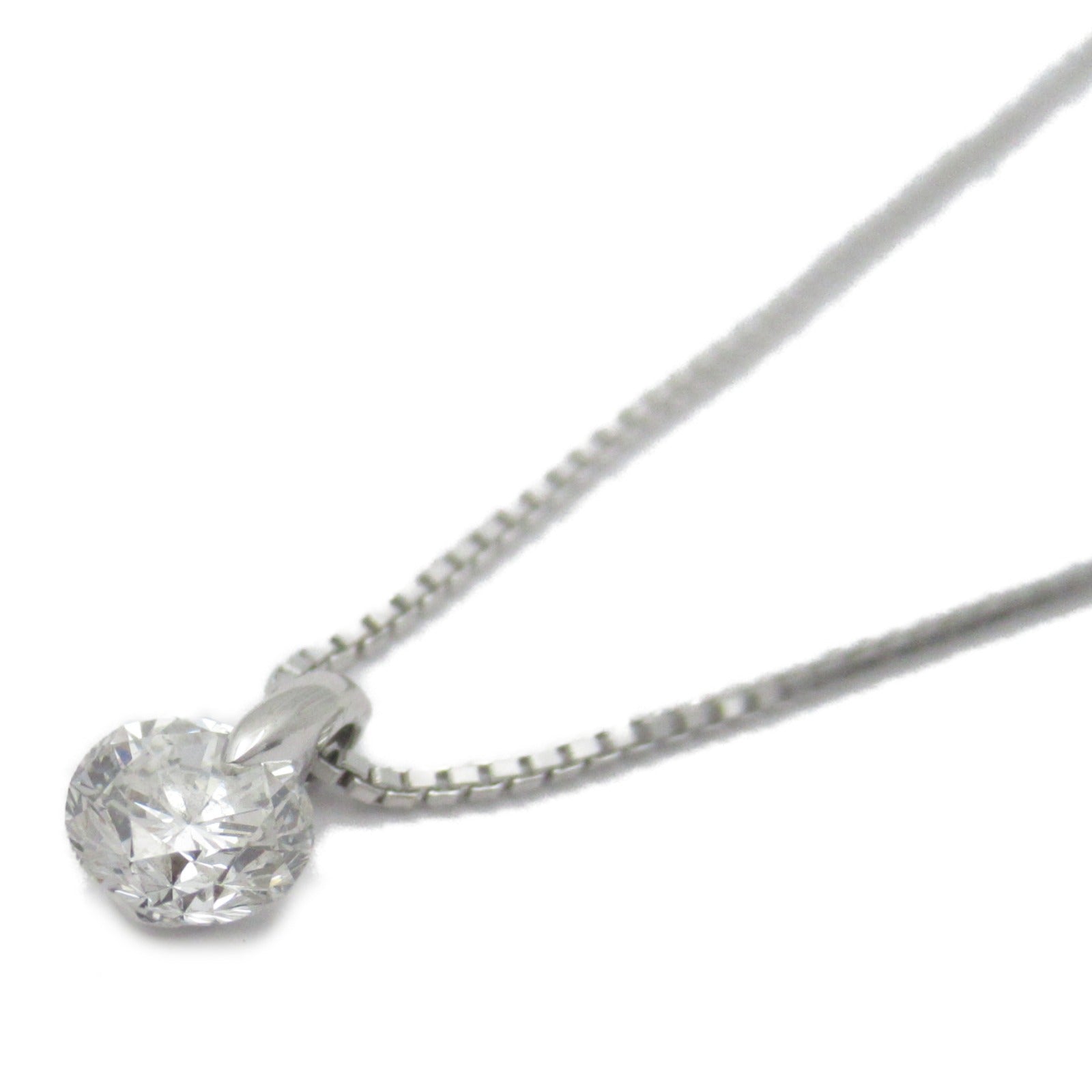 JEWELRY 【激減優惠】PT850/PT900鉑金Diamond Necklace 0.51ct鑽石項鍊
