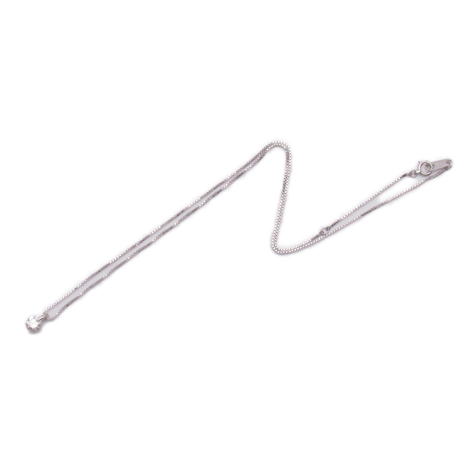 JEWELRY 【激減優惠】PT850/PT900鉑金Diamond Necklace 0.51ct鑽石項鍊