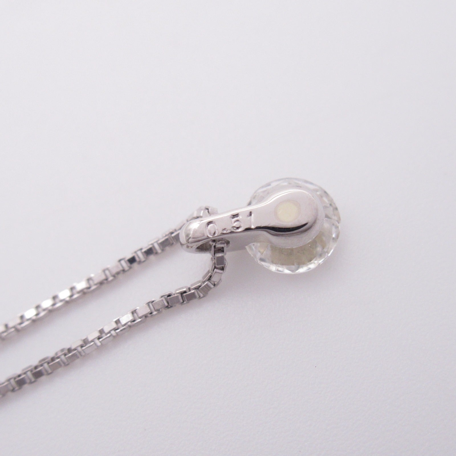 JEWELRY 【激減優惠】PT850/PT900鉑金Diamond Necklace 0.51ct鑽石項鍊