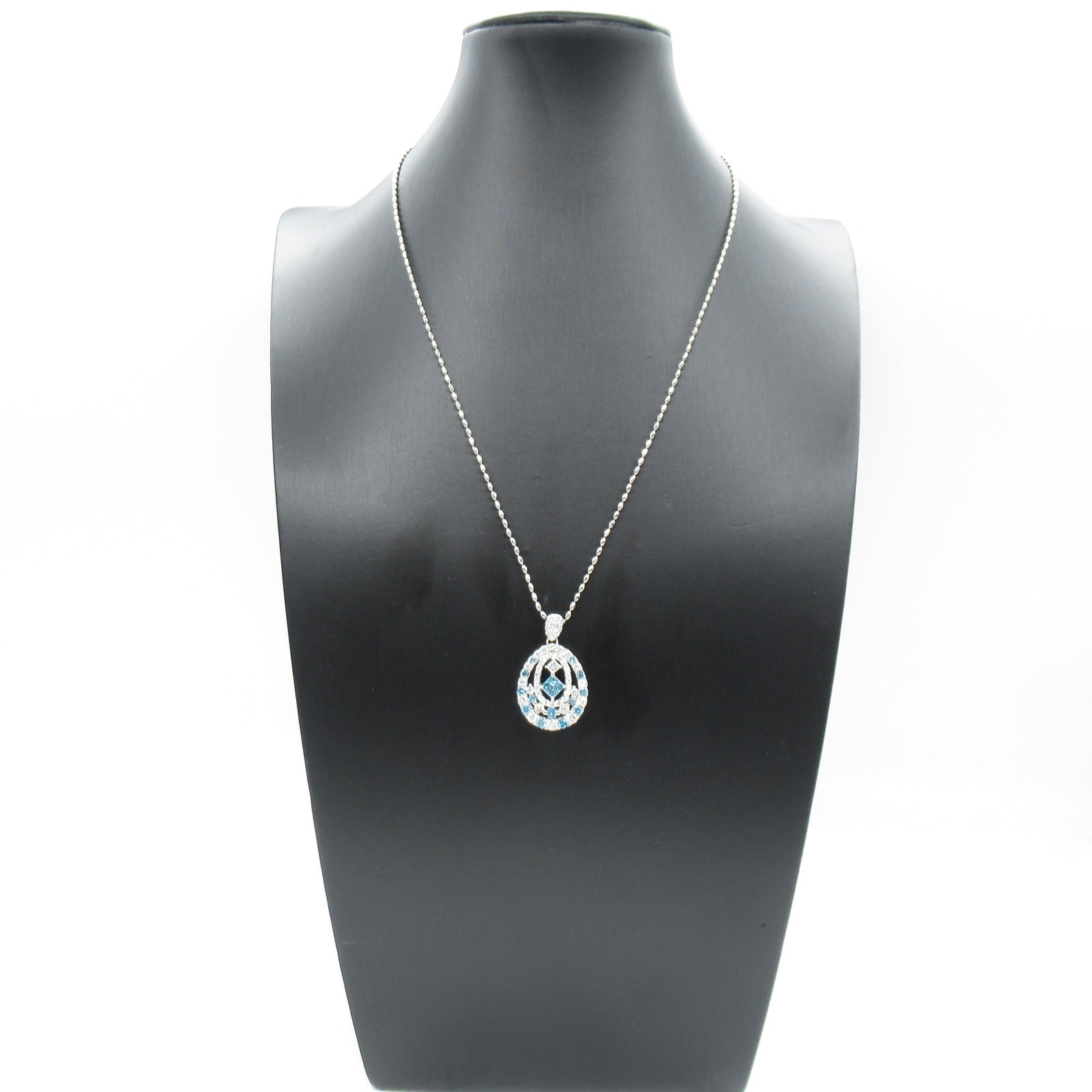 JEWELRY 【激減優惠】PT850/PT900鉑金Treat Diamond Necklace 0.55/0.77ct鑽石項鍊