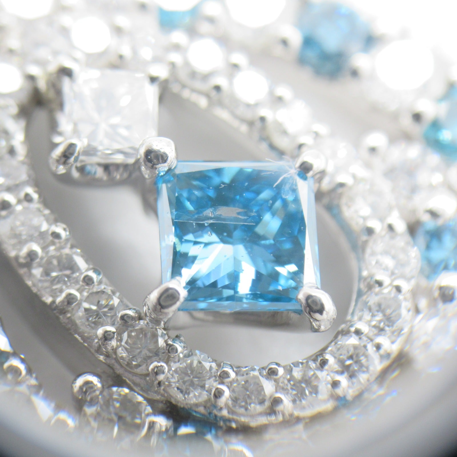 JEWELRY 【激減優惠】PT850/PT900鉑金Treat Diamond Necklace 0.55/0.77ct鑽石項鍊
