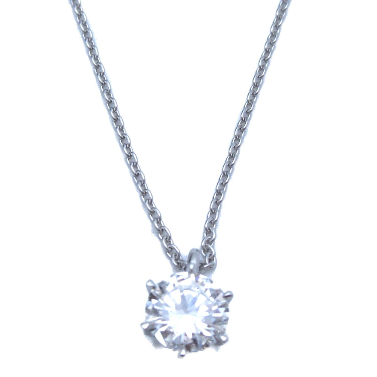 JEWELRY 【激減優惠】PT850/PT900鉑金Diamond Necklace 0.653ct鑽石項鍊