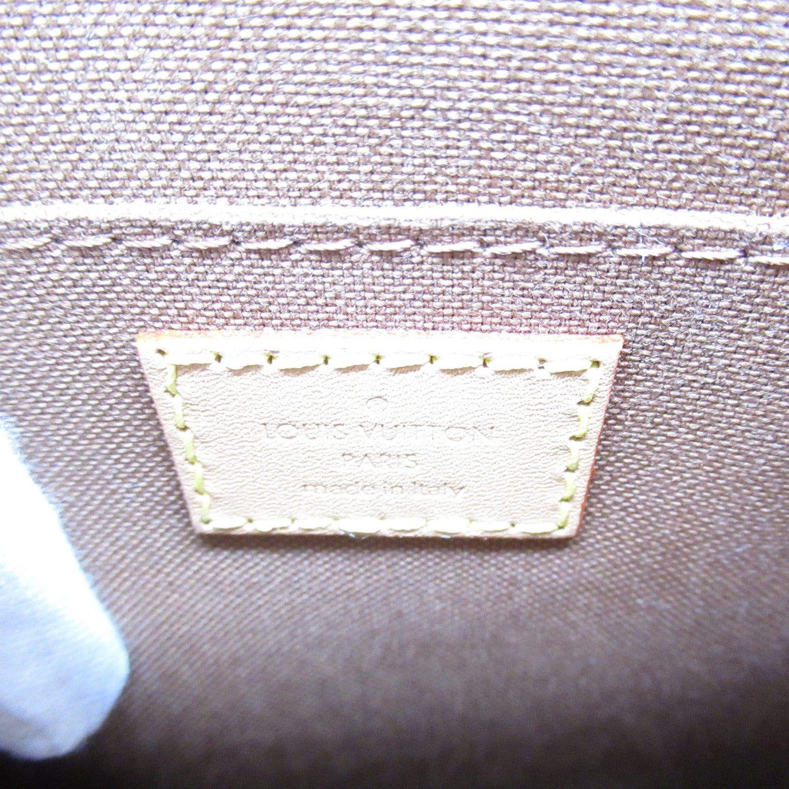 LOUIS VUITTON 【激減優惠】Mongoram Petit Sac Plat手挽肩背兩用袋啡色