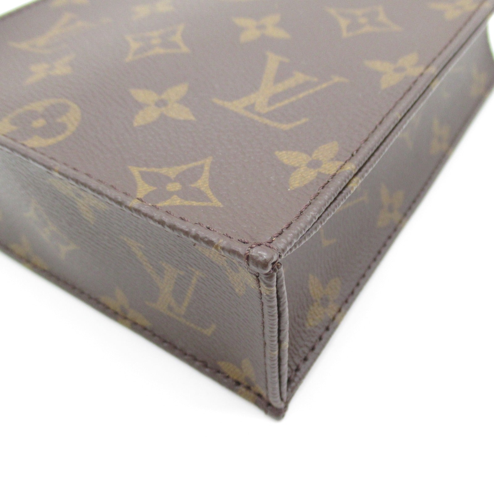 LOUIS VUITTON 【激減優惠】Mongoram Petit Sac Plat手挽肩背兩用袋啡色