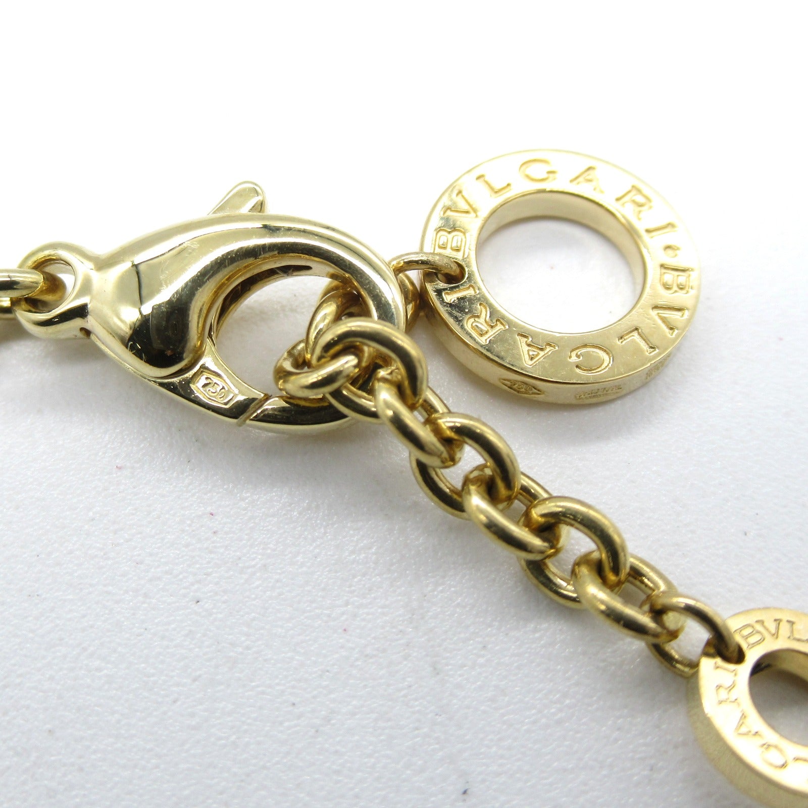 BVLGARI 【激減優惠】18K黃金Bulgari Bulgari Diamond Necklace鑽石項鍊