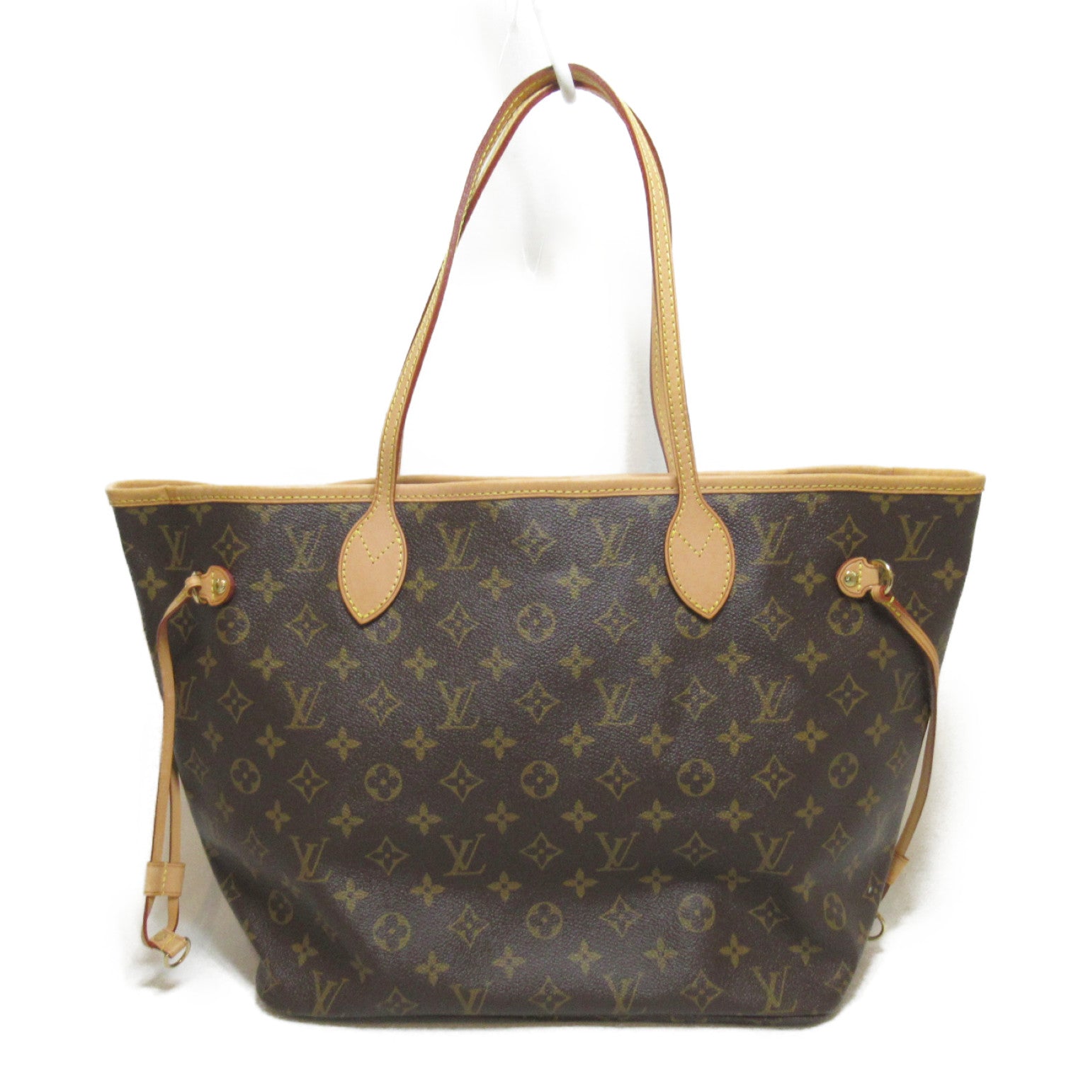 LOUIS VUITTON Monogram Neverfull MM手挽袋/肩背袋啡色