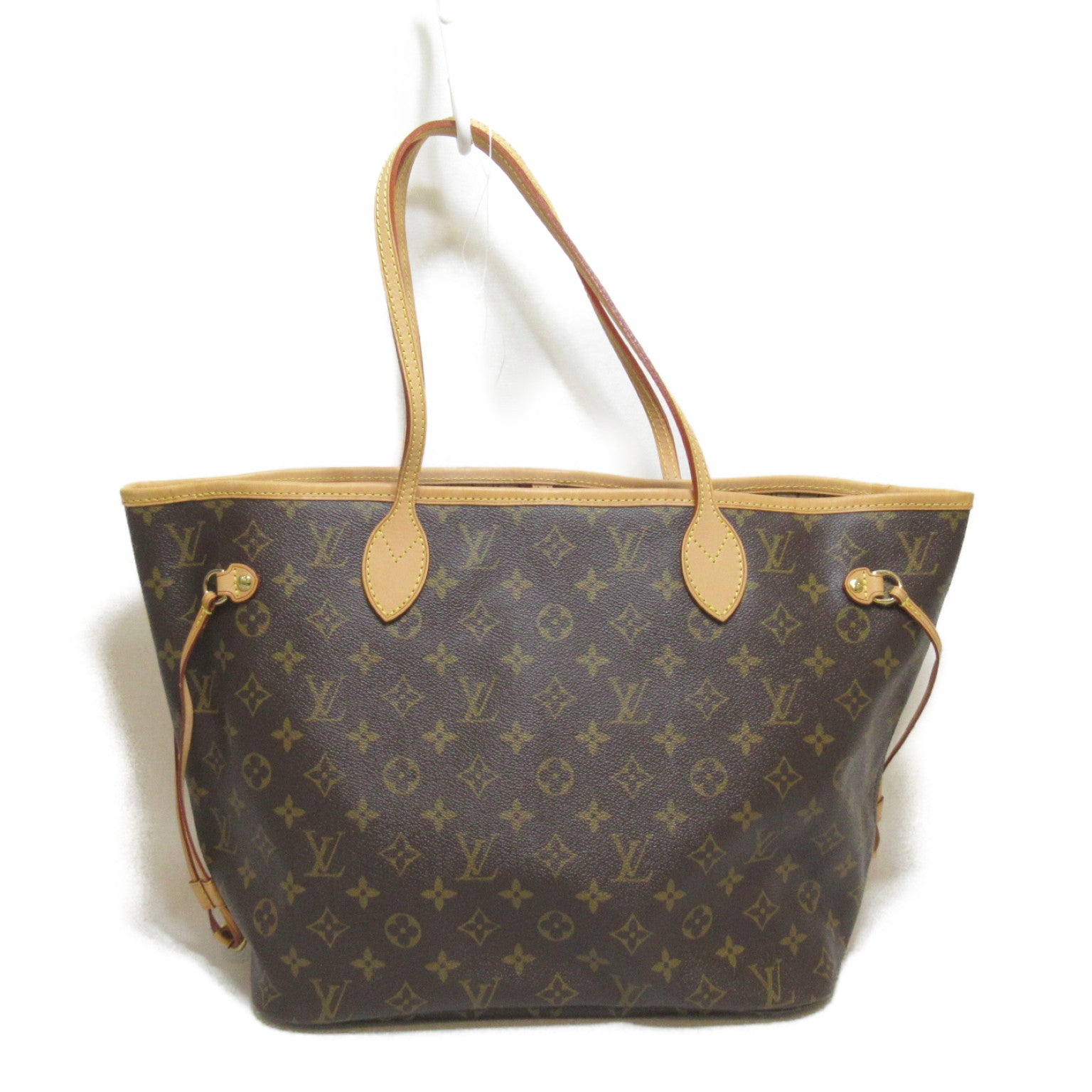 LOUIS VUITTON Monogram Neverfull MM手挽袋/肩背袋啡色