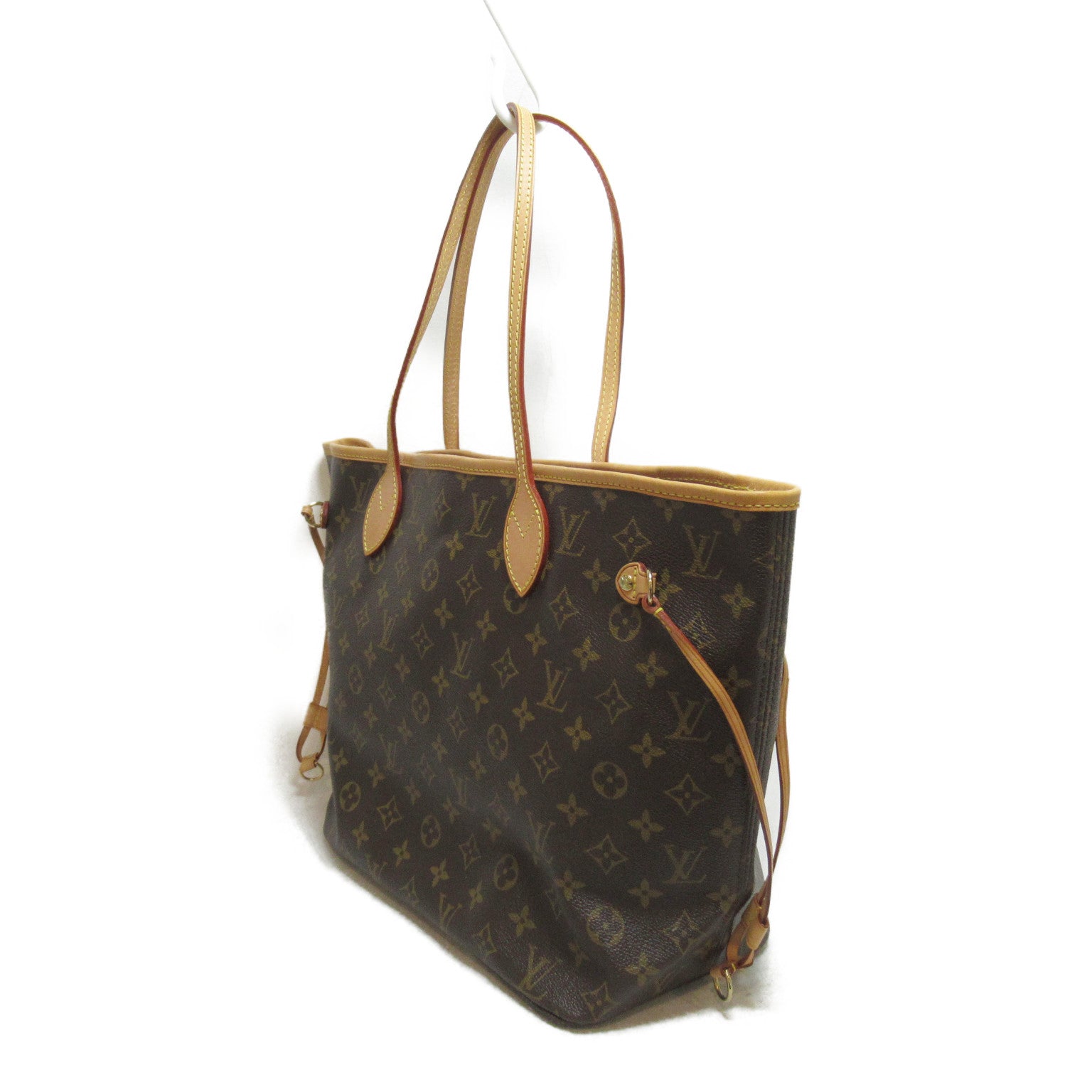 LOUIS VUITTON Monogram Neverfull MM手挽袋/肩背袋啡色