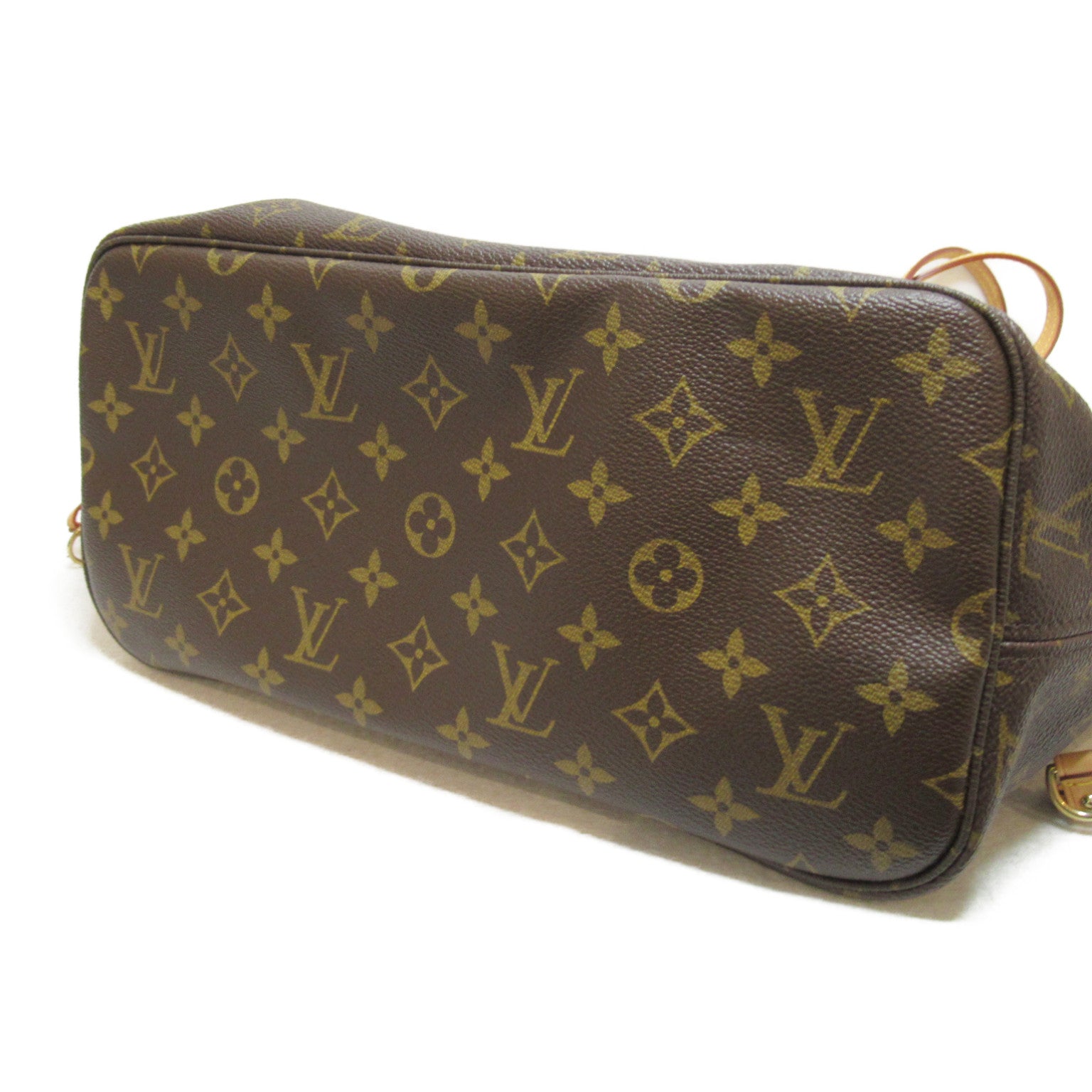 LOUIS VUITTON Monogram Neverfull MM手挽袋/肩背袋啡色