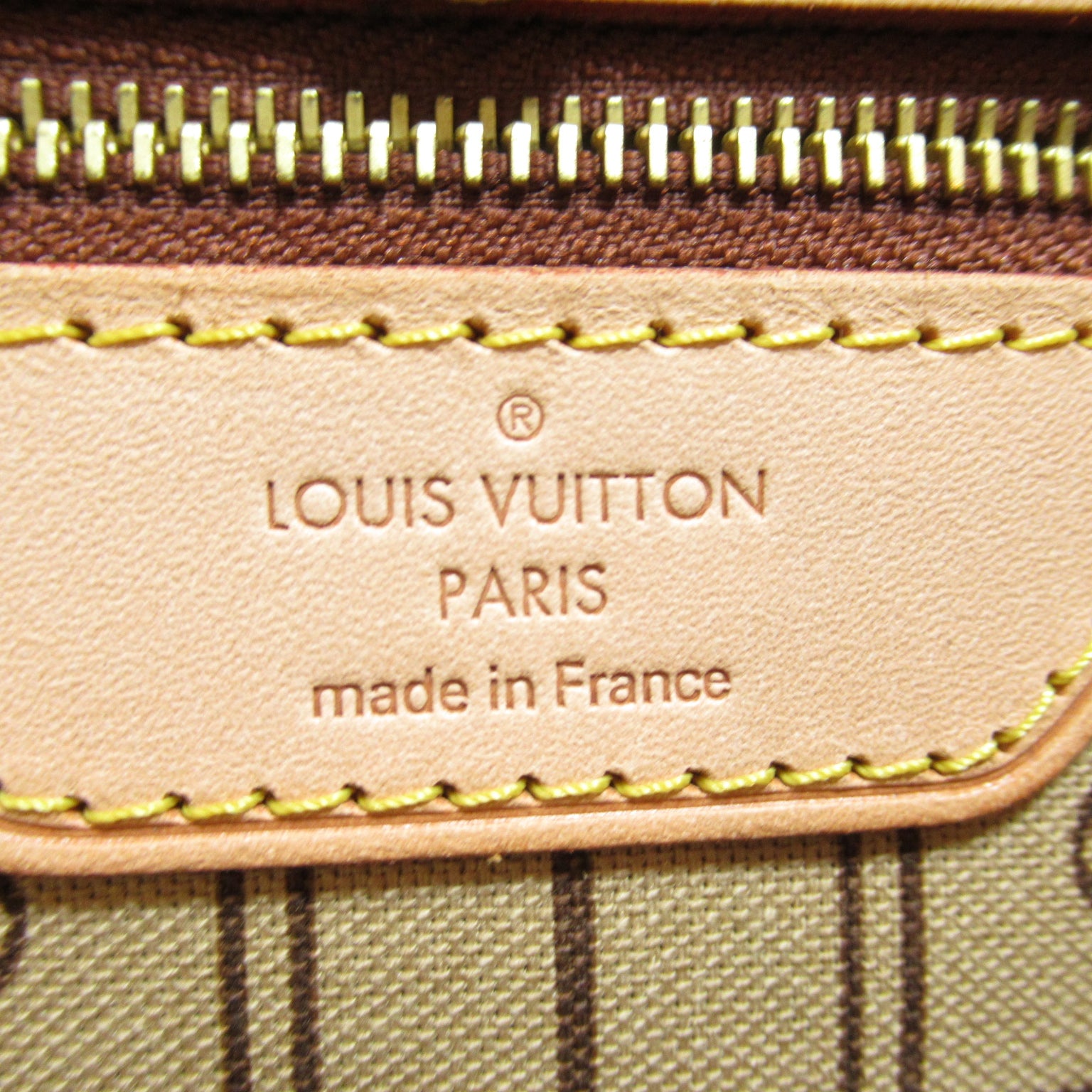 LOUIS VUITTON Monogram Neverfull MM手挽袋/肩背袋啡色