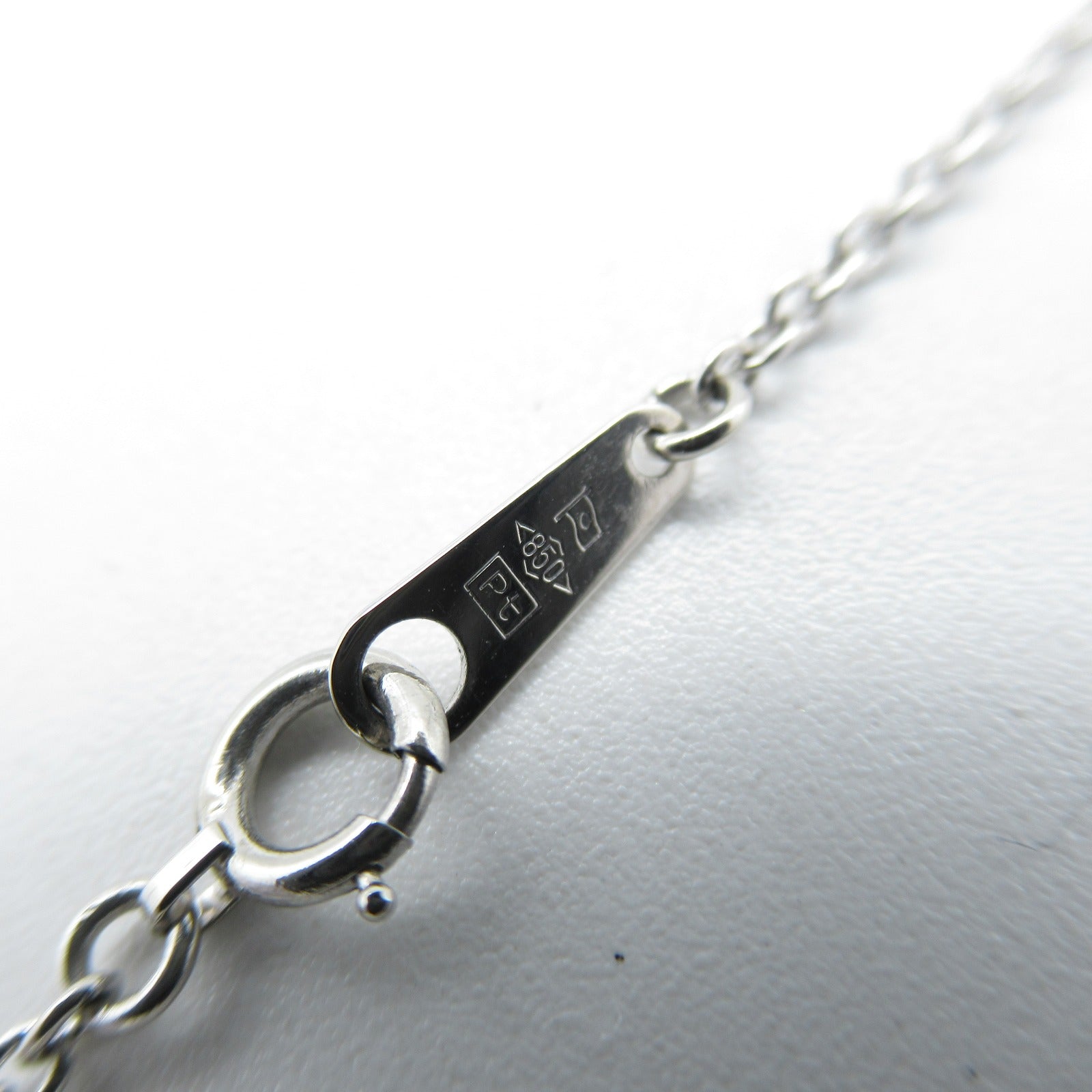 JEWELRY PT900/PT850鉑金Diamond Necklace 0.126ct/0.82ct鑽石項鍊