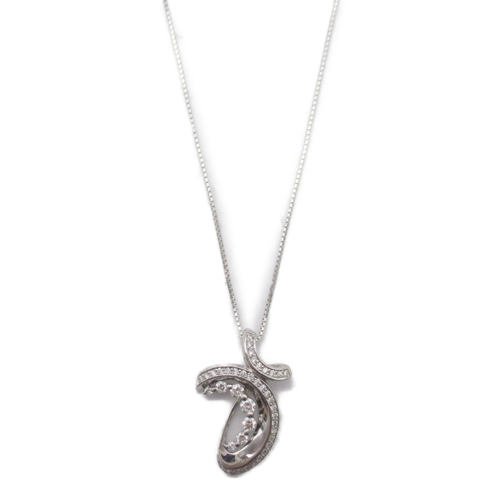 JEWELRY 【激減優惠】PT850/PT900鉑金Diamond Necklace 0.50ct鑽石項鍊