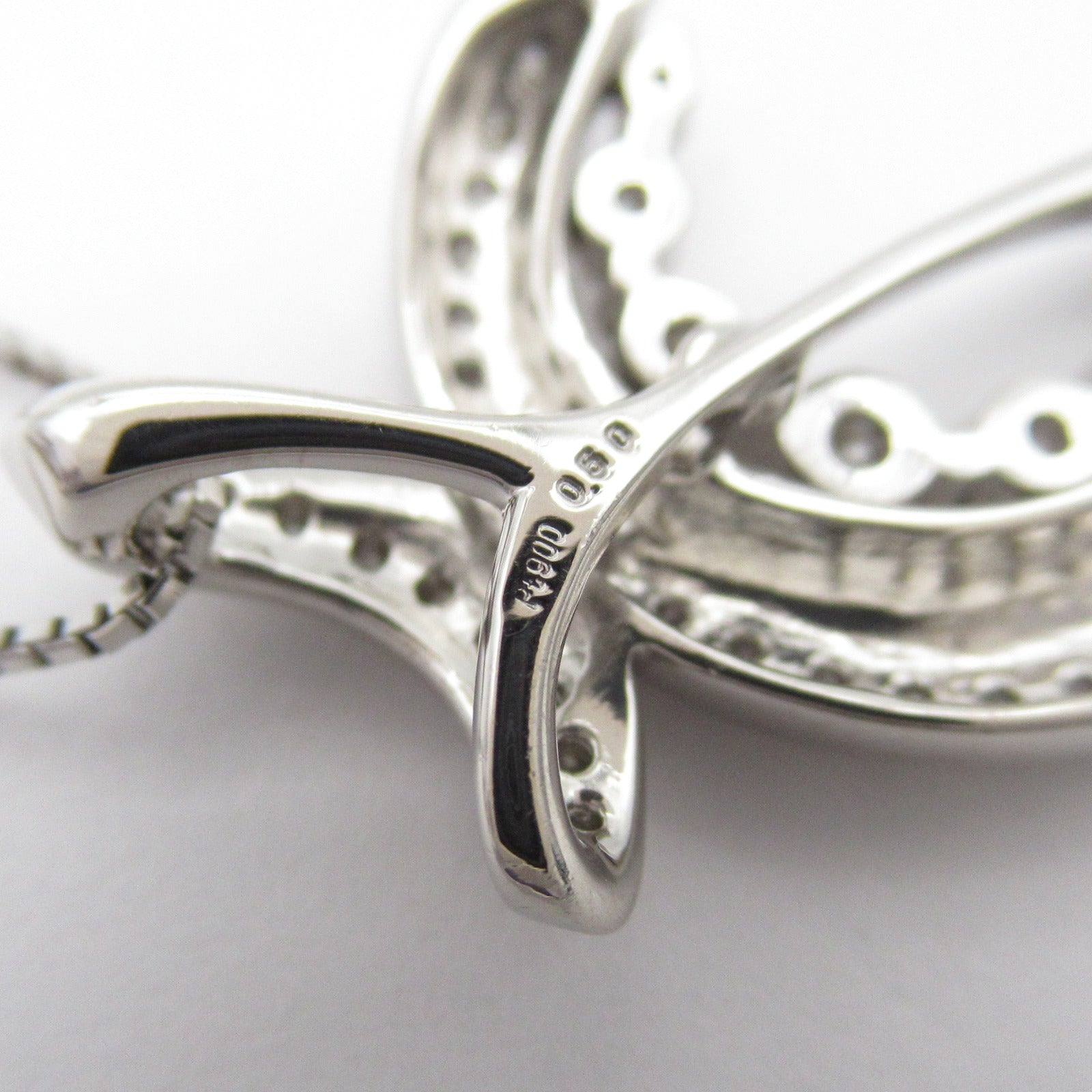JEWELRY 【激減優惠】PT850/PT900鉑金Diamond Necklace 0.50ct鑽石項鍊