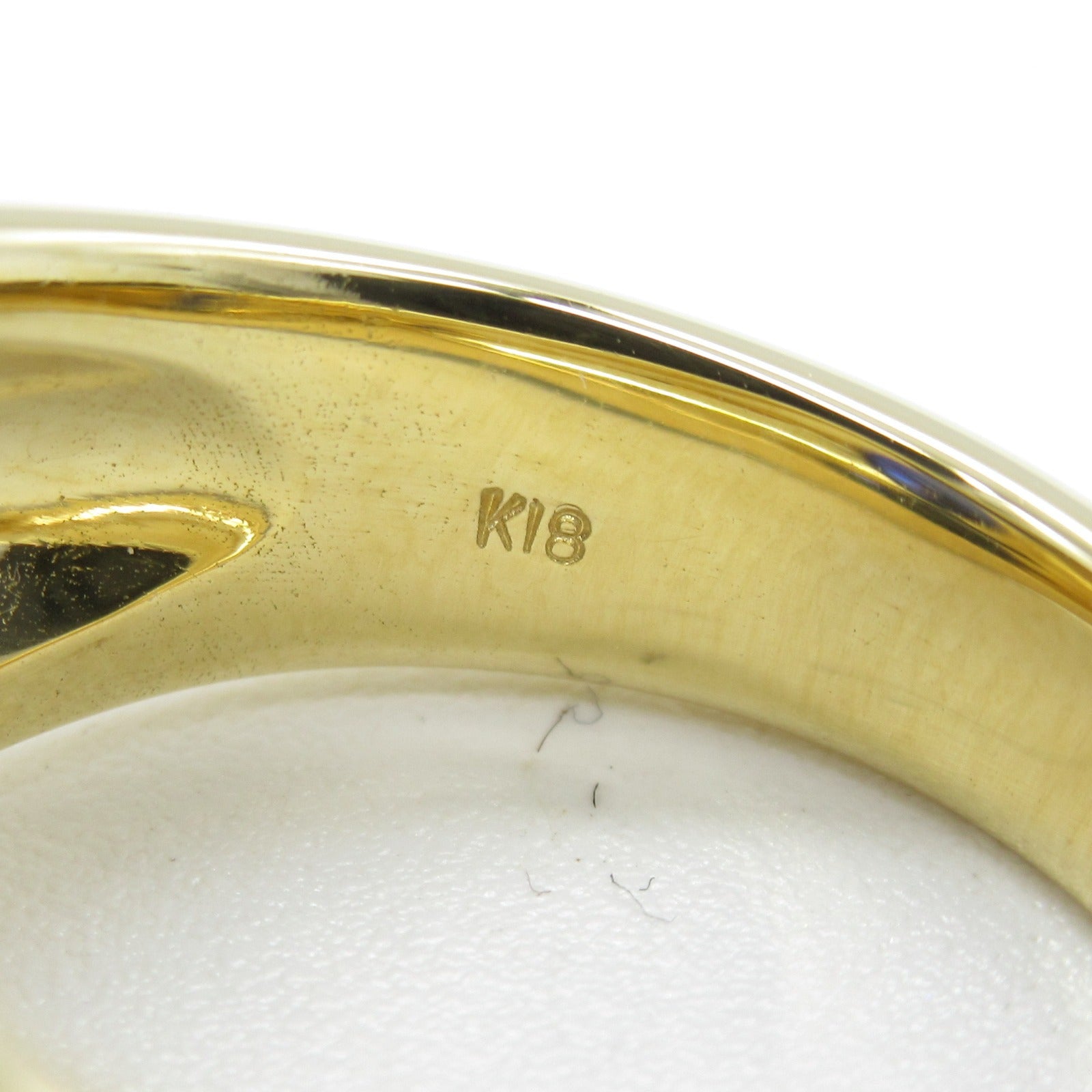 JEWELRY 【激減優惠】18K黃金Sapphire Diamond Ring 1.96ct藍寶石/1.85ct鑽石戒指US#5.75