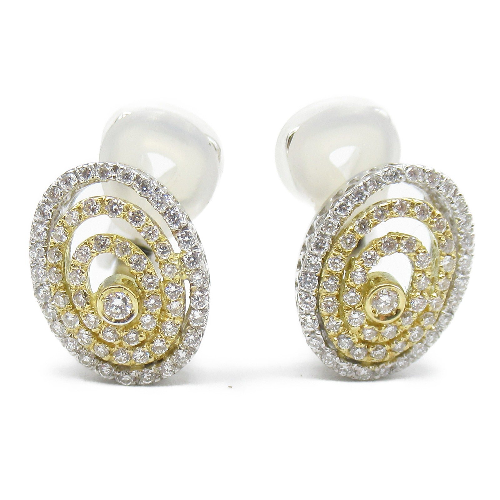 JEWELRY 【激減優惠】18K白金Diamond Earrings鑽石耳環