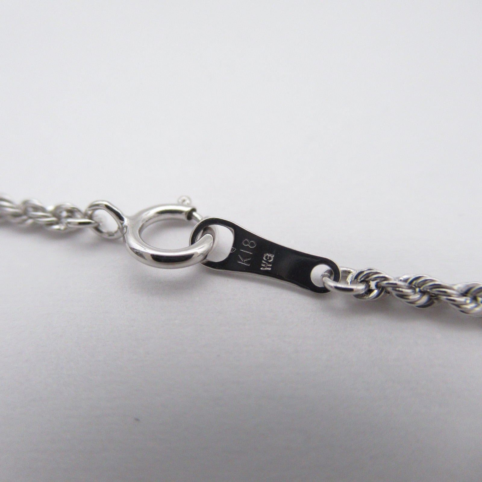 JEWELRY 【激減優惠】18K白金Diamond Necklace 0.64/0.2ct鑽石項鍊