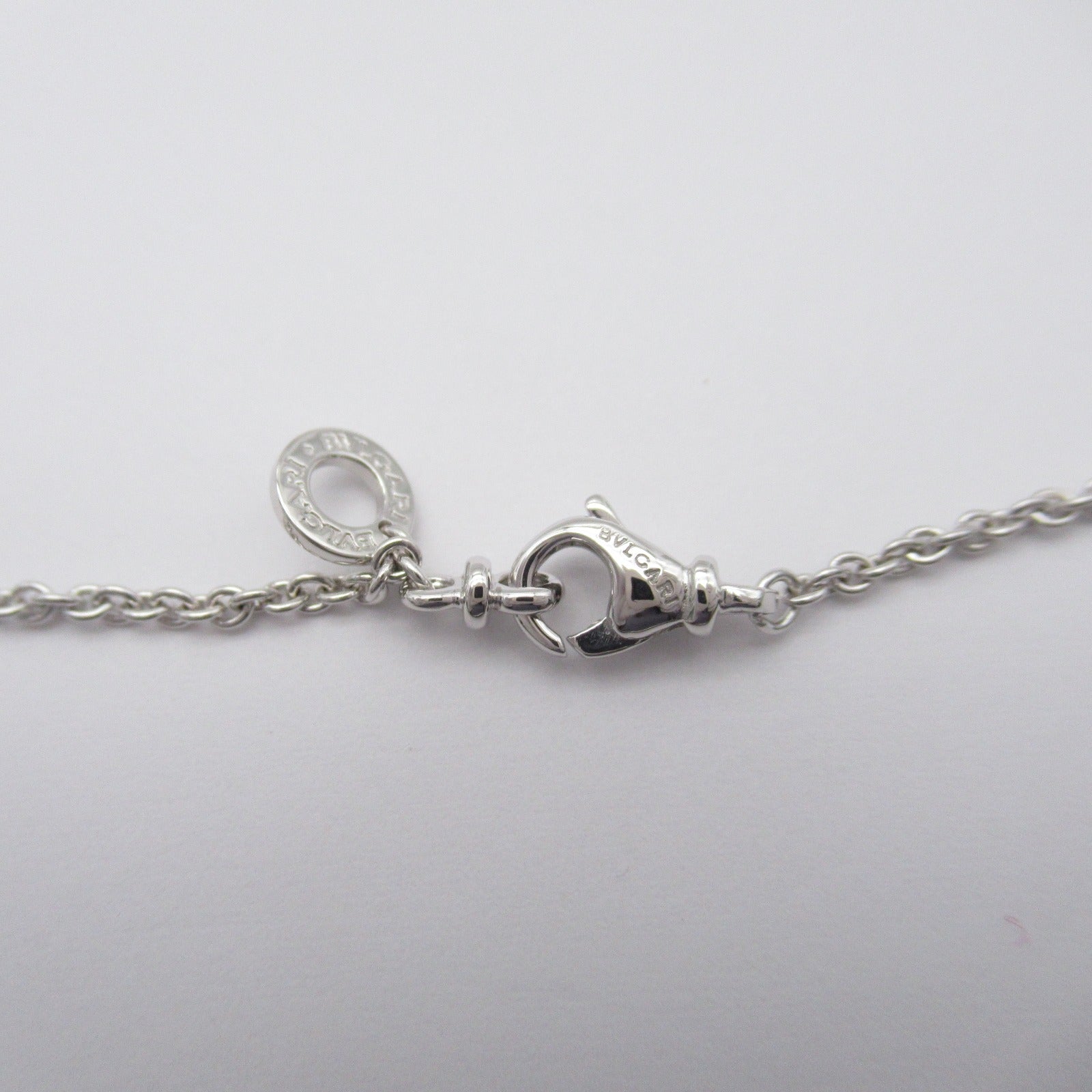 BVLGARI 【激減優惠】18K白金Bulgari 1P diamond necklace鑽石項鍊