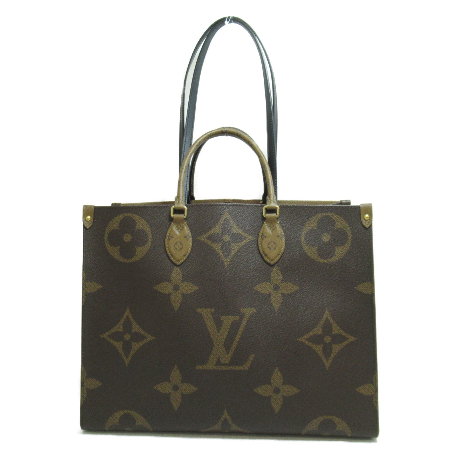 LOUIS VUITTON 【激減優惠】Monogram On The Go GM手挽肩背兩用袋啡色
