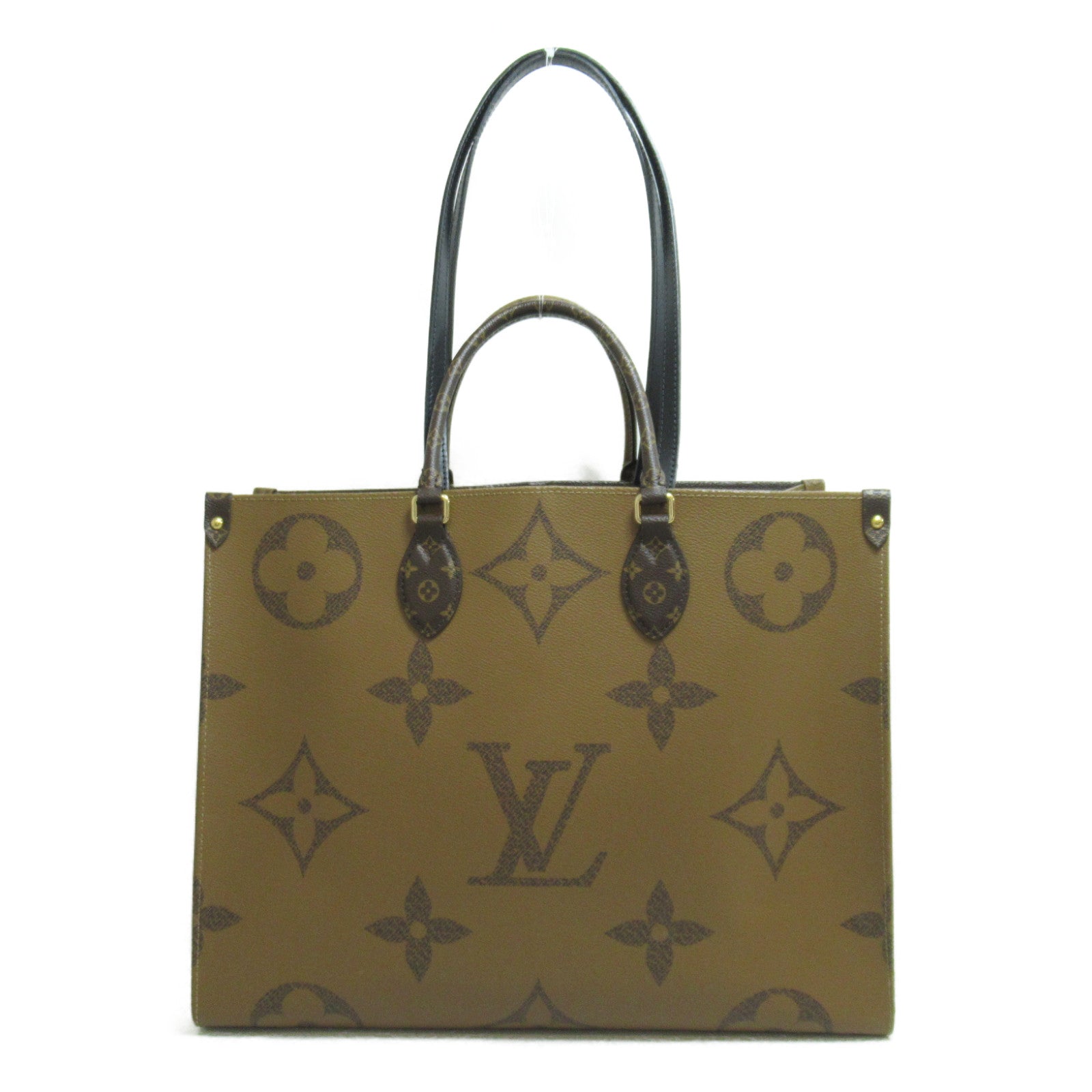 LOUIS VUITTON 【激減優惠】Monogram On The Go GM手挽肩背兩用袋啡色