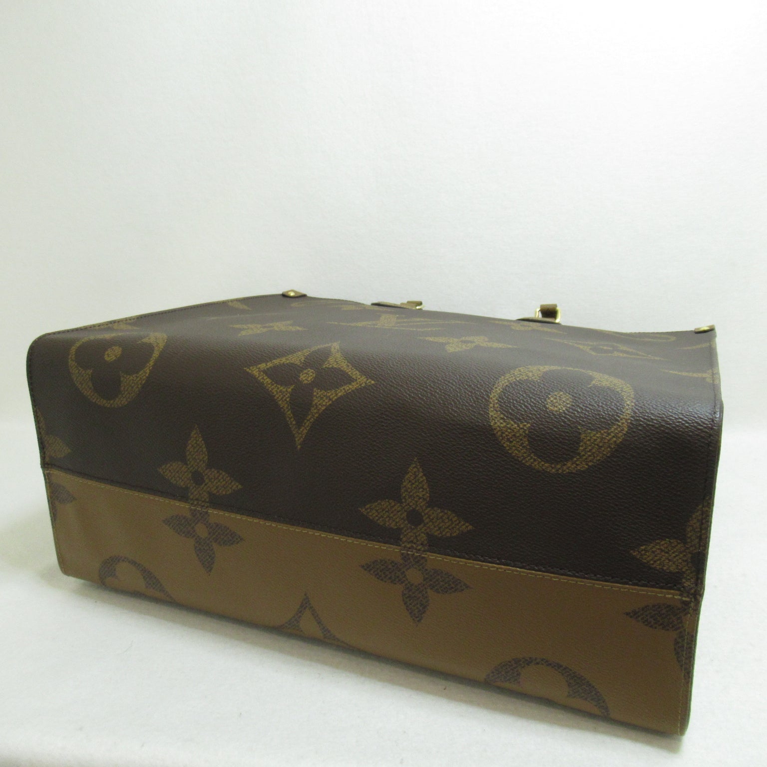 LOUIS VUITTON 【激減優惠】Monogram On The Go GM手挽肩背兩用袋啡色